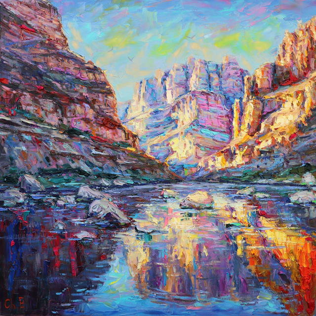 ""Grand Canyon"" - Evgeny Chernyakovsky