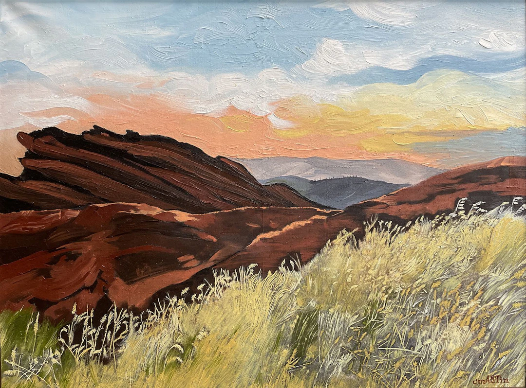 Morning on the Rocks - Carrie Martin