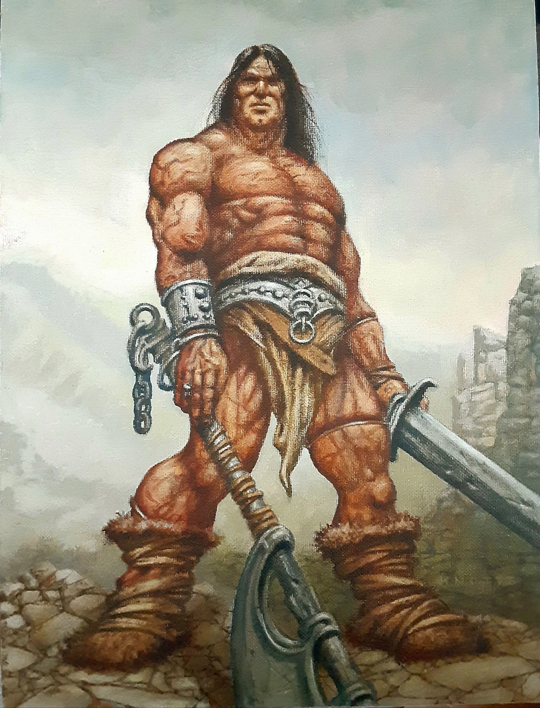 Conan the Barbarian hunting - Steve Knotts