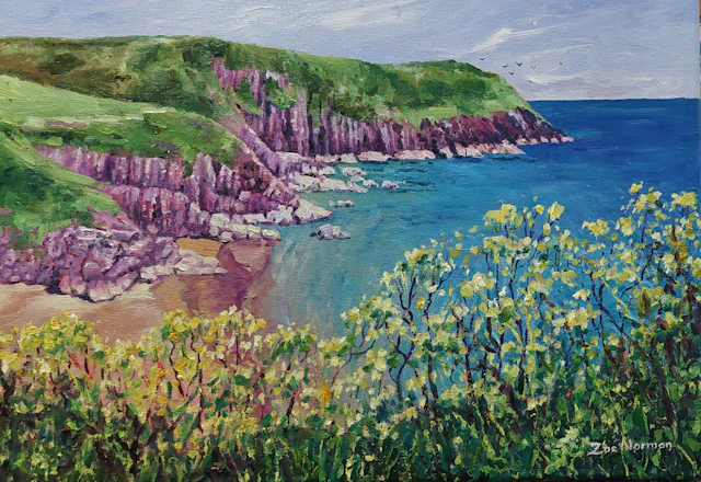 Coastal Wildflowers - Zoe Elizabeth Norman