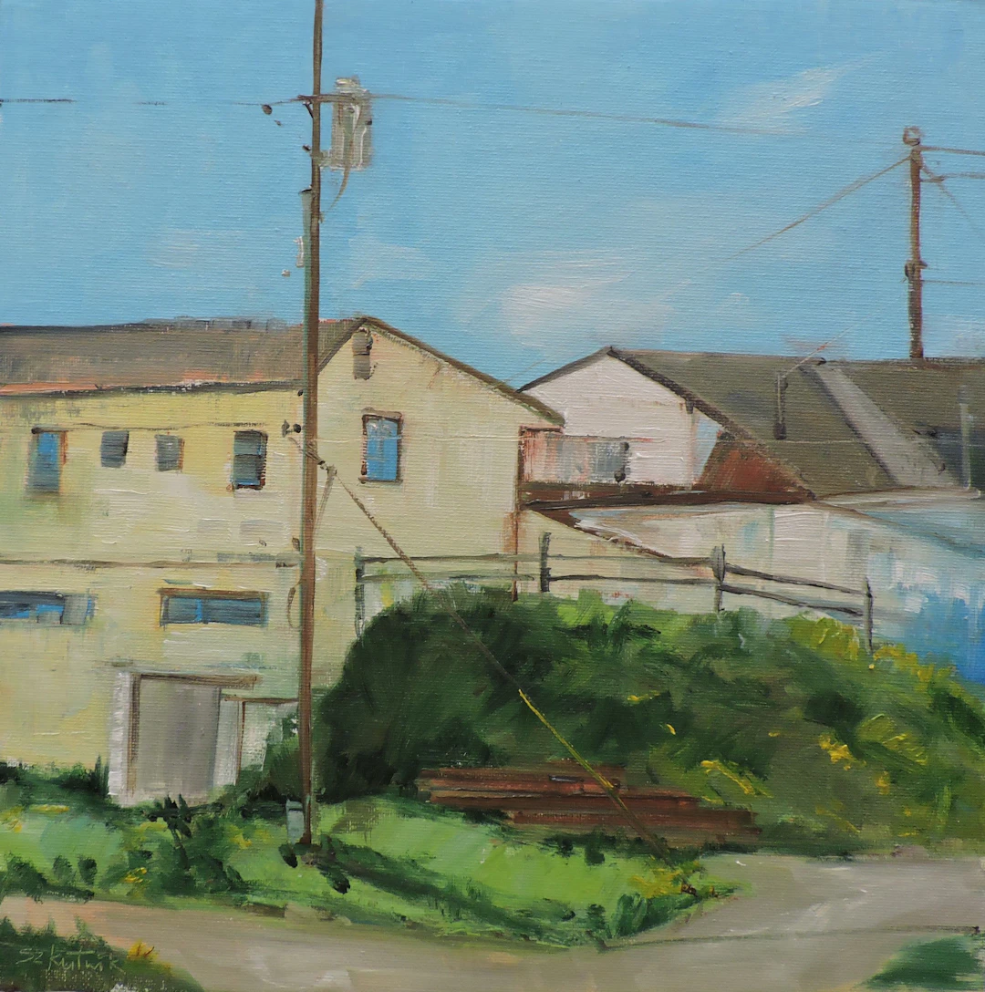 Sunlight on Weathered Walls - Richard Szkutnik