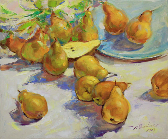 ""Sweet pears"" - Alisa Onipchenko-Cherniakovska