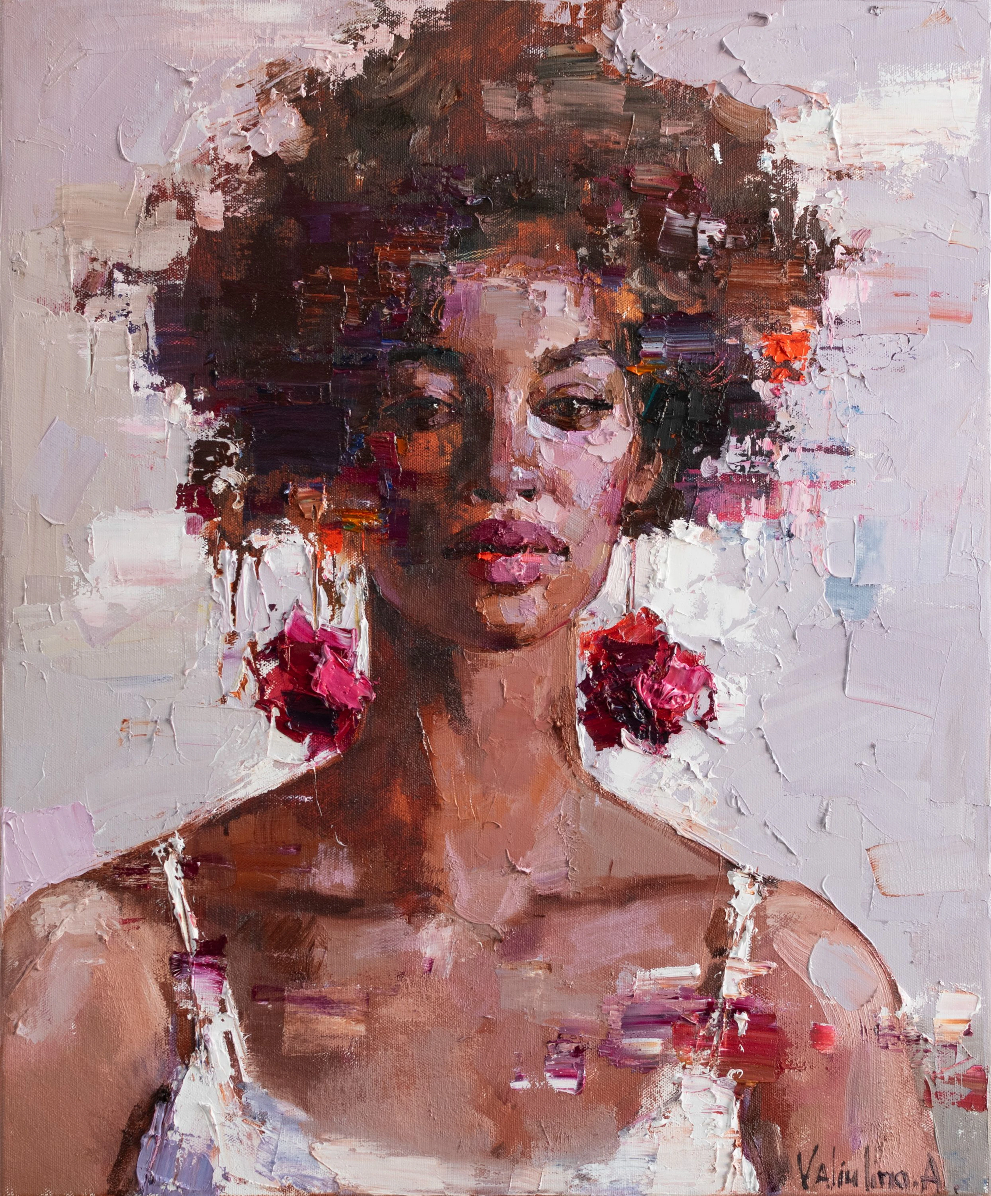 African beauty - Anastasiia Valiulina