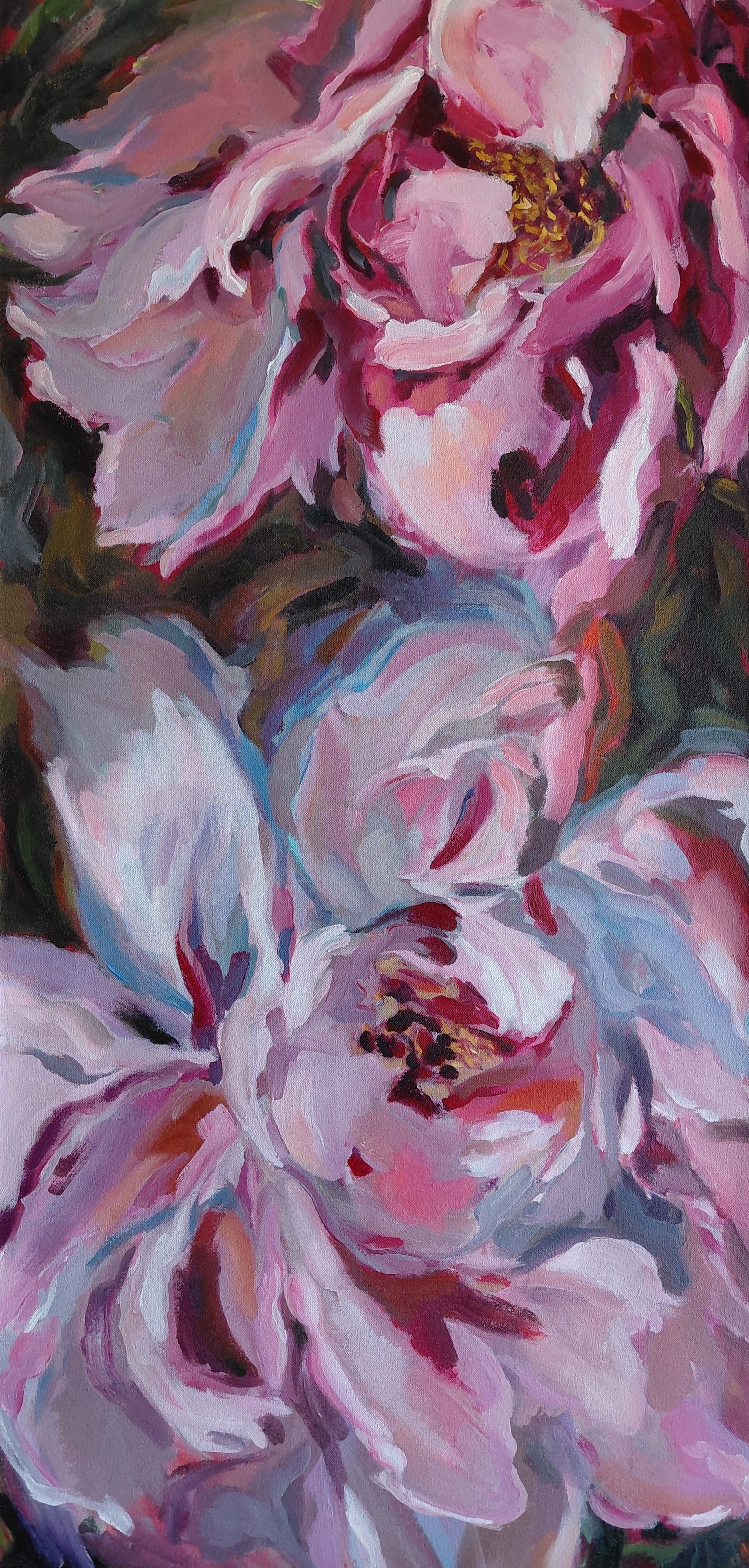 Big peonies - Anyck Alvarez Kerloch