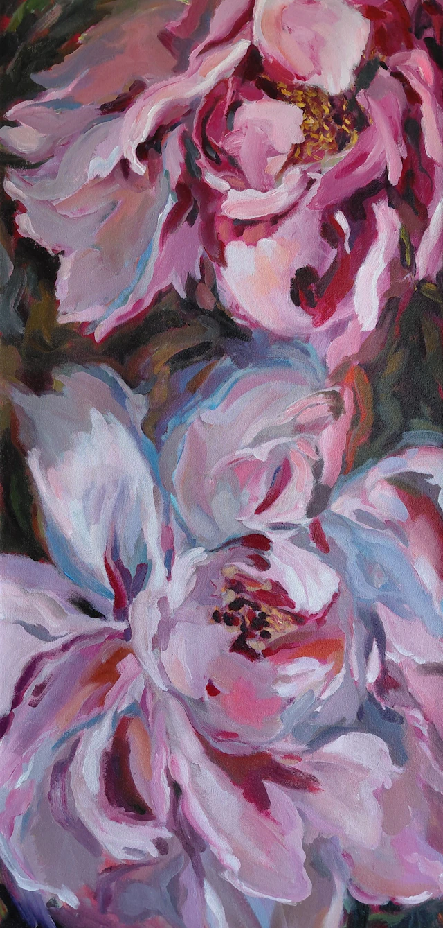 Big peonies - Anyck Alvarez Kerloch