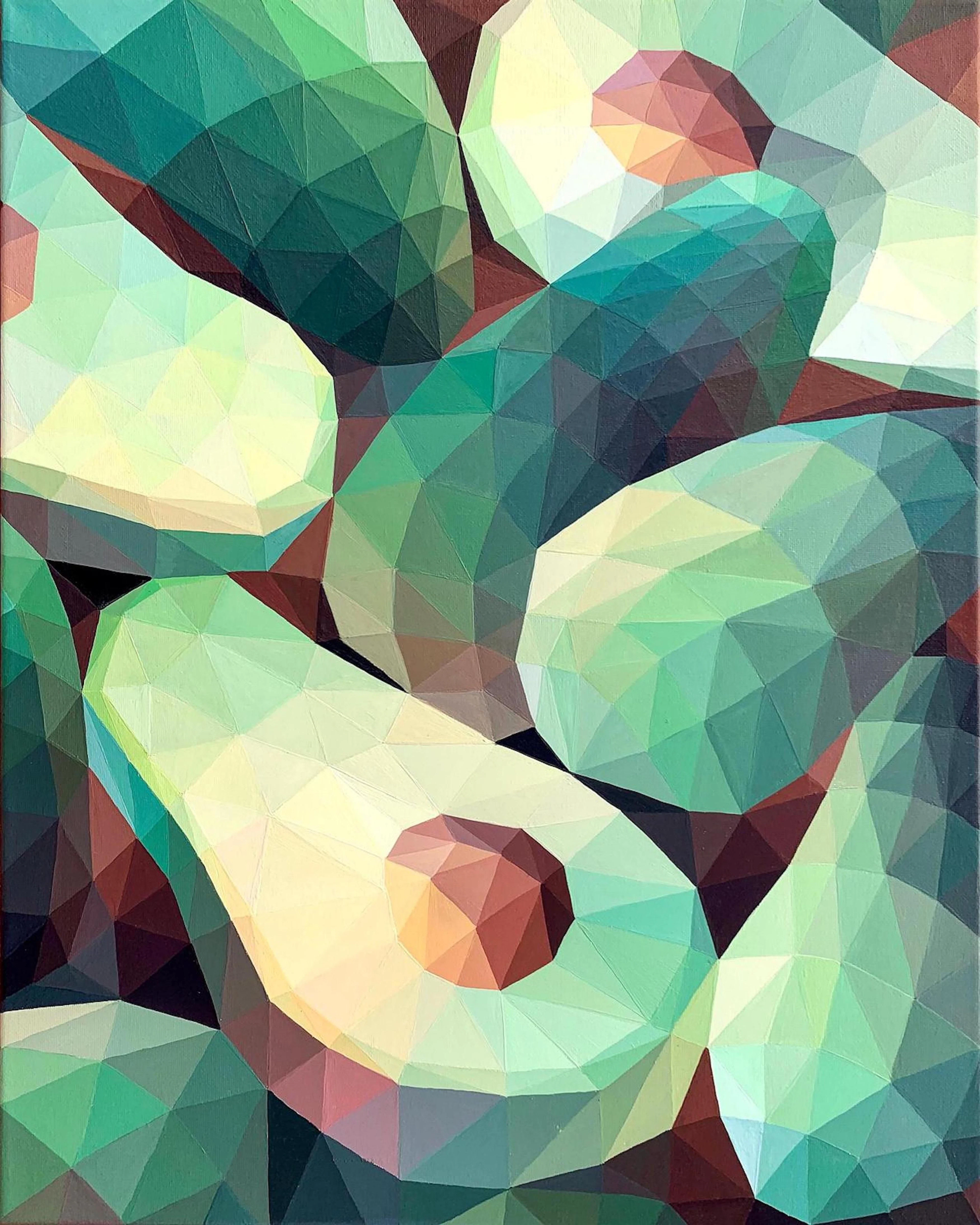 GEOMETRIC AVOCADO - Maria Tuzhilkina