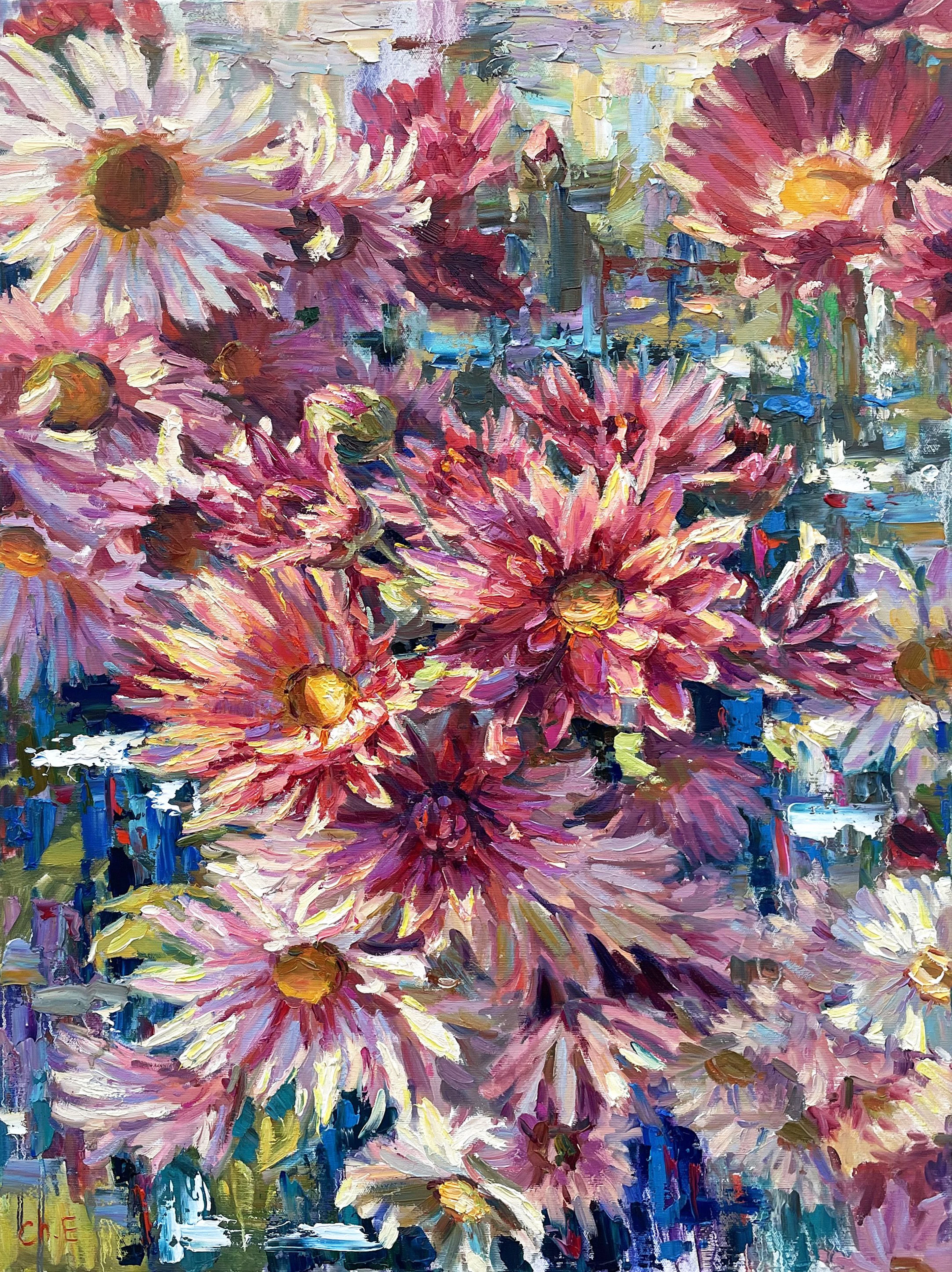 ""Bush of flowers"" - Evgeny Chernyakovsky