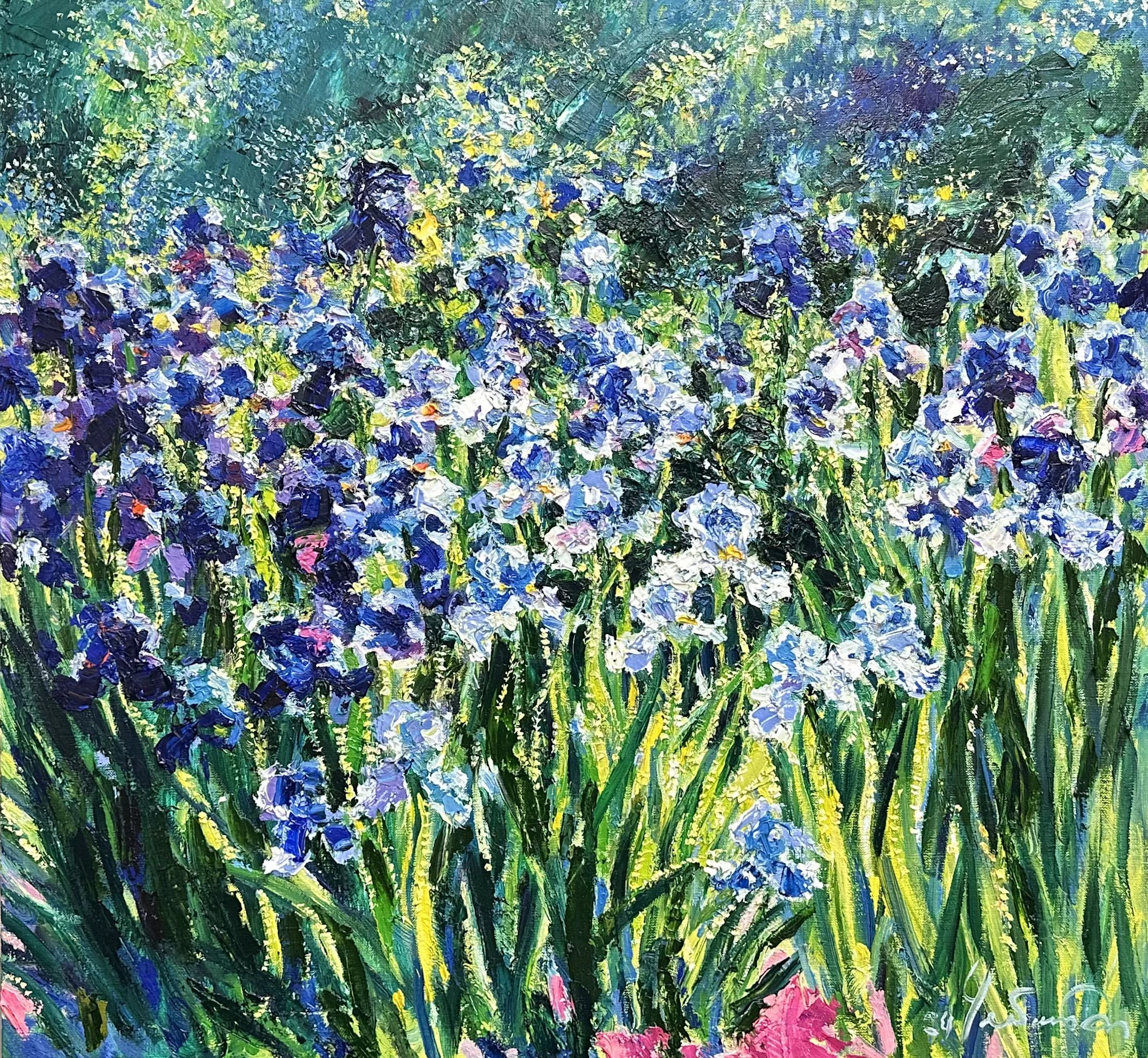""Irises in My Mother's Garden"" - Andrii Chebotaru