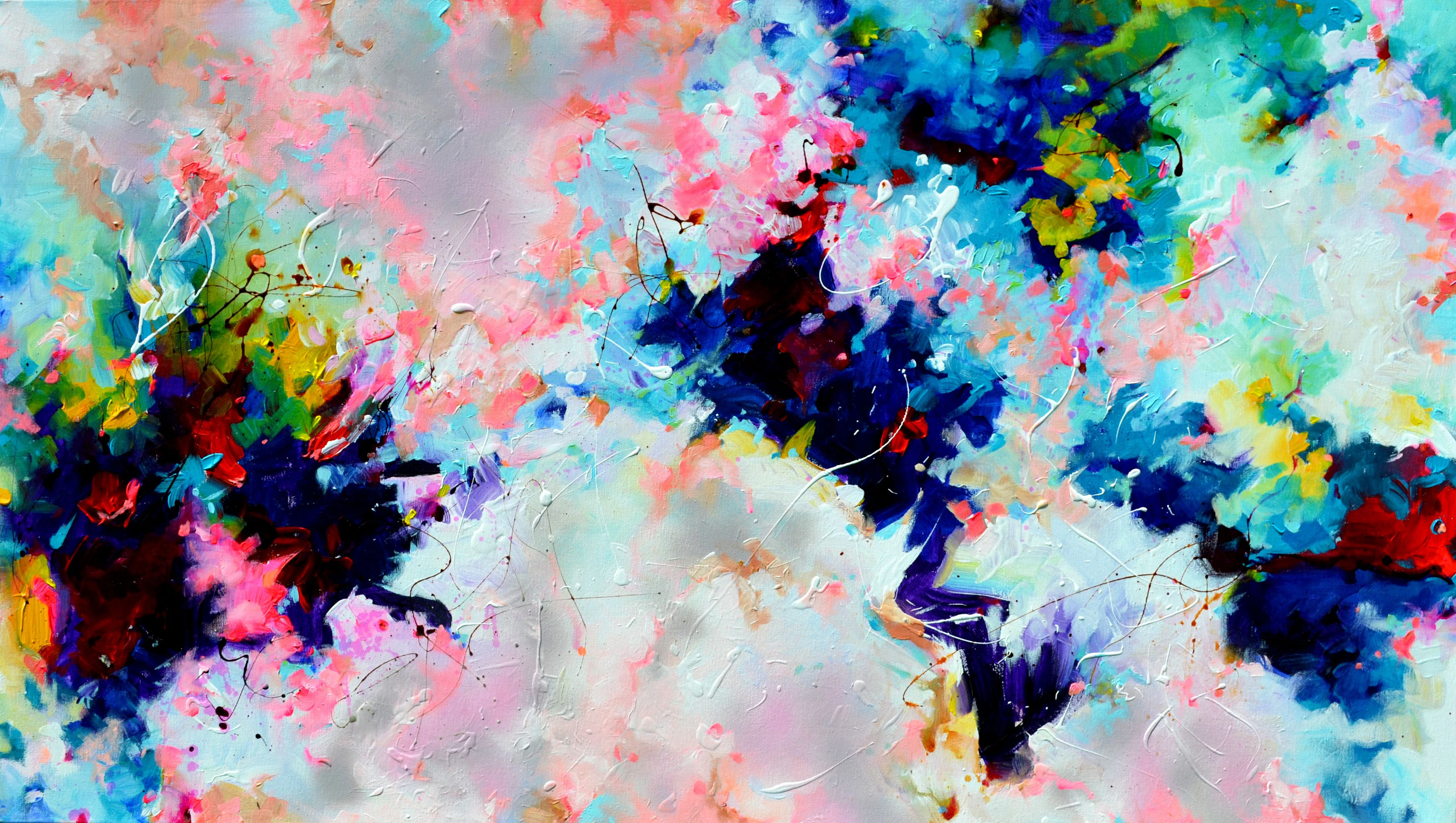 Abstract Dreamscape Flowering Woodland - Soos Roxana Gabriela