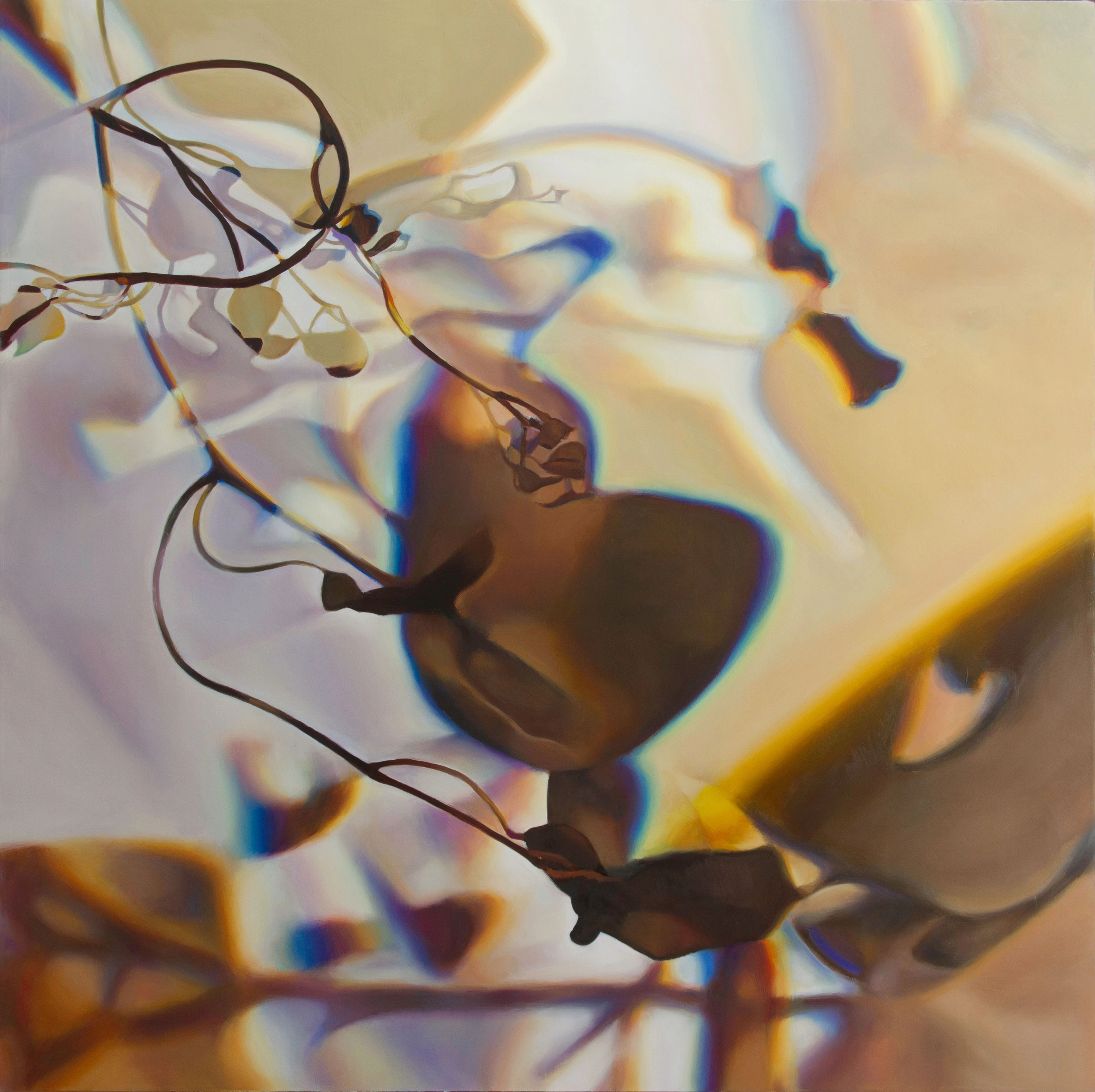 Iridescent leaves - Maite Backman