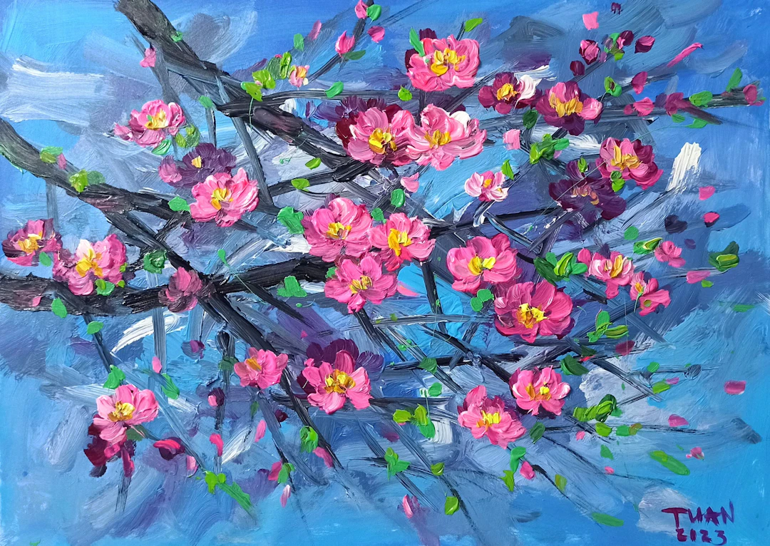 Peach blossom - LE ANH TUAN