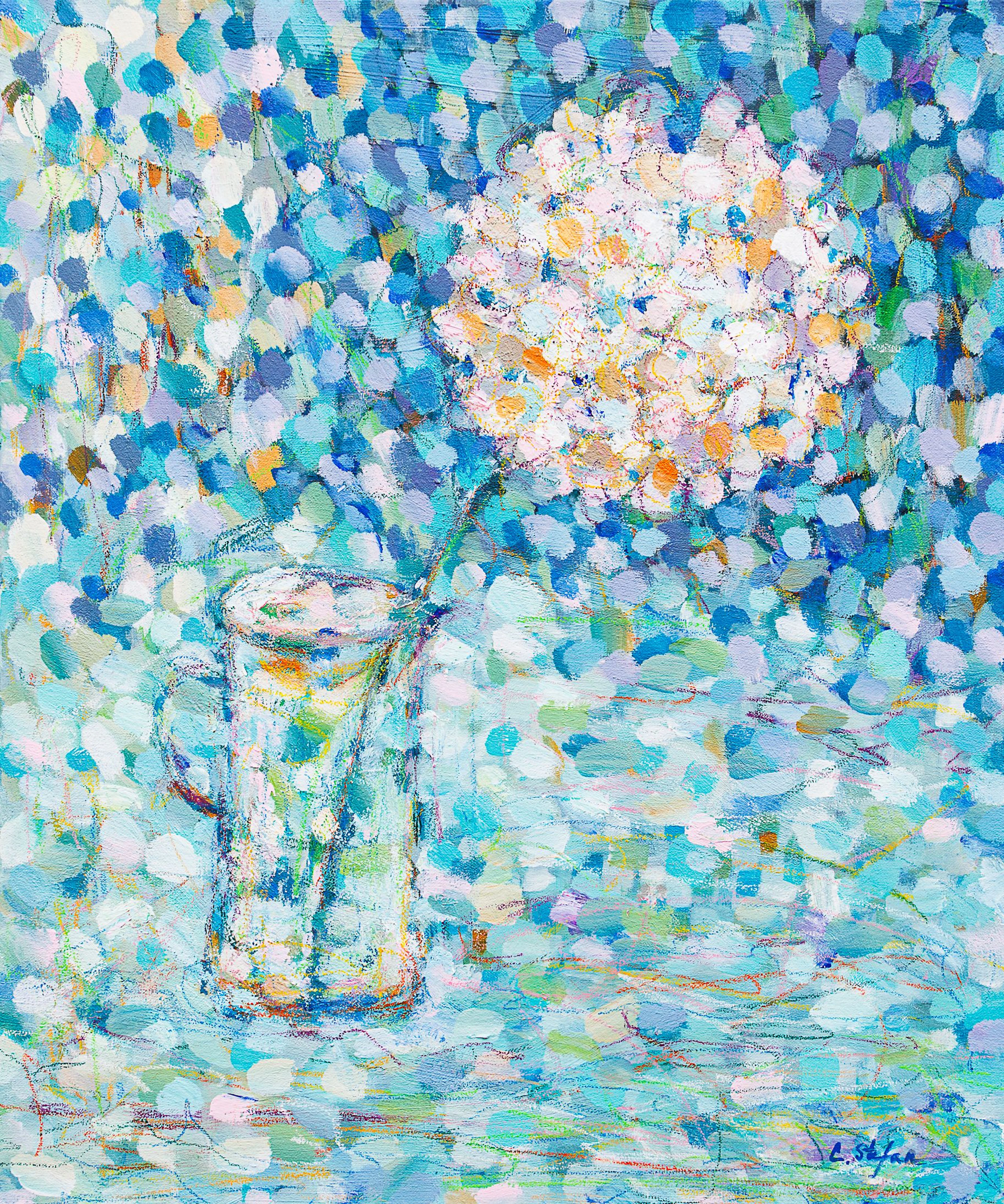 Hydrangea in a vase - Cristina Stefan
