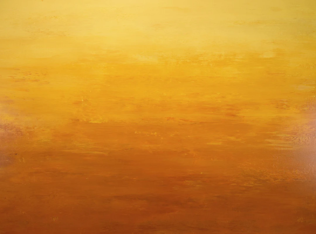 Sun Gold - Color Field Abstract - Suzanne Vaughan