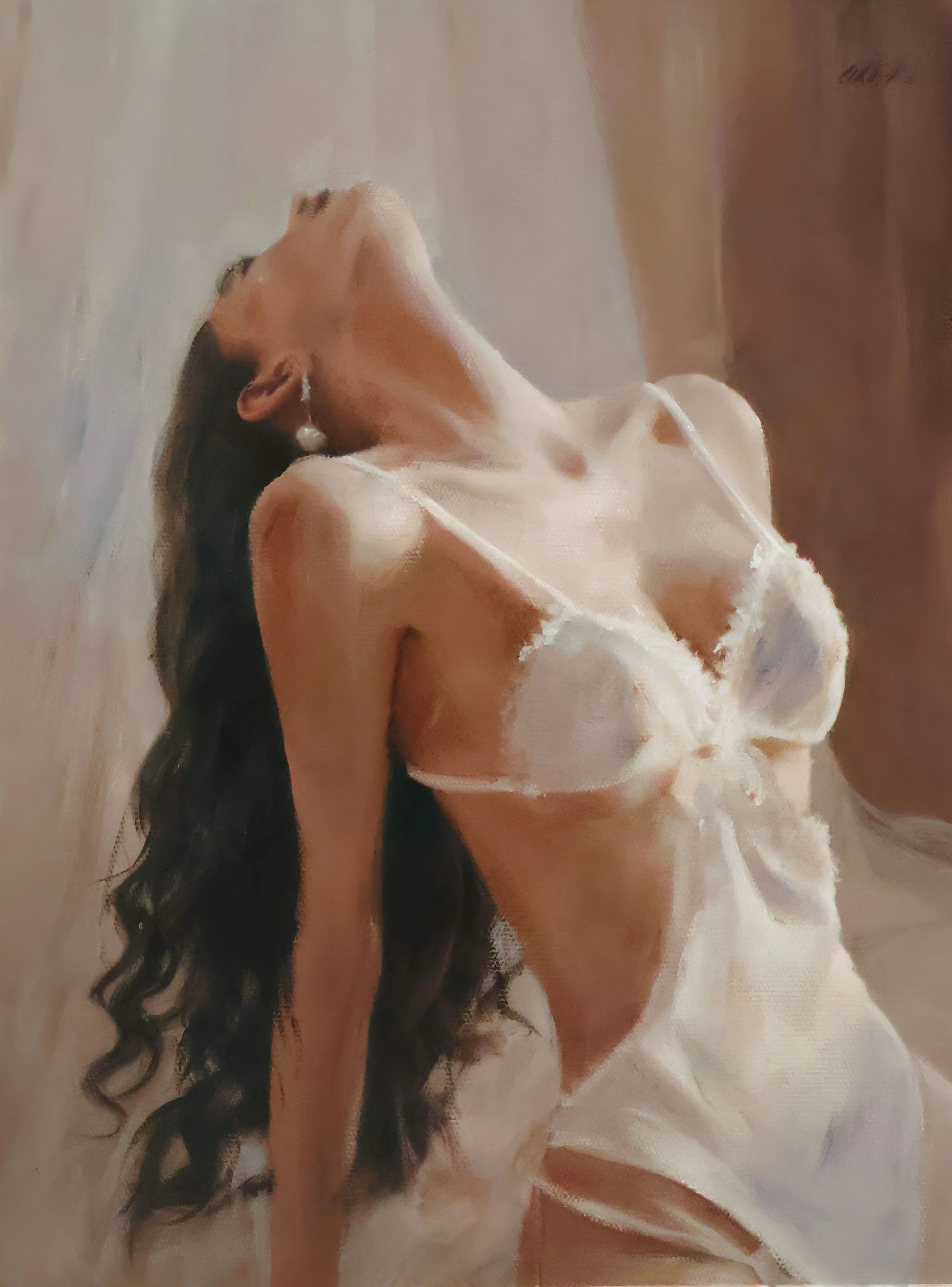 'Awaiting Heaven' - William Oxer F.R.S.A.