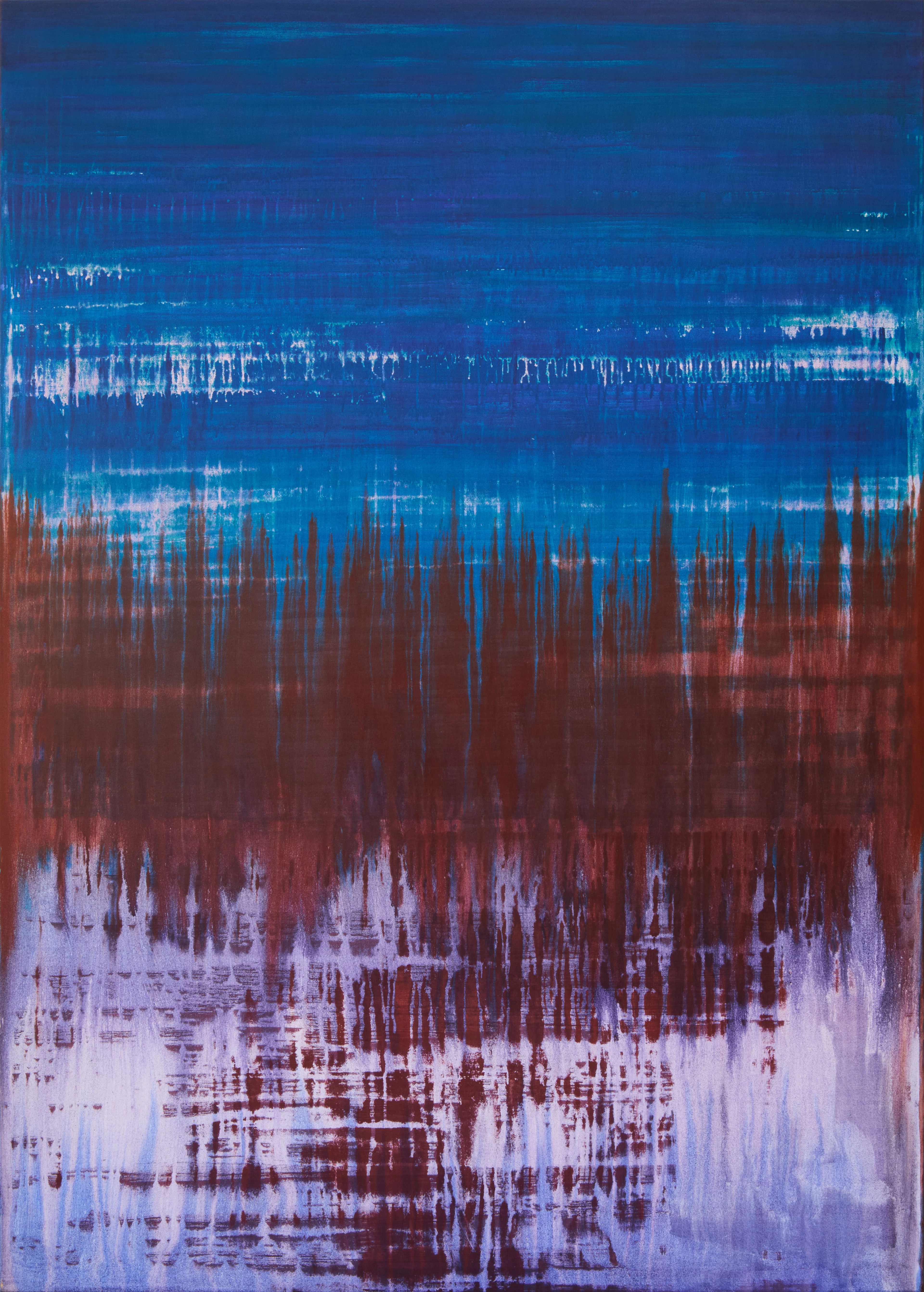 Blue Dark Red Lavender - Simon Findlay