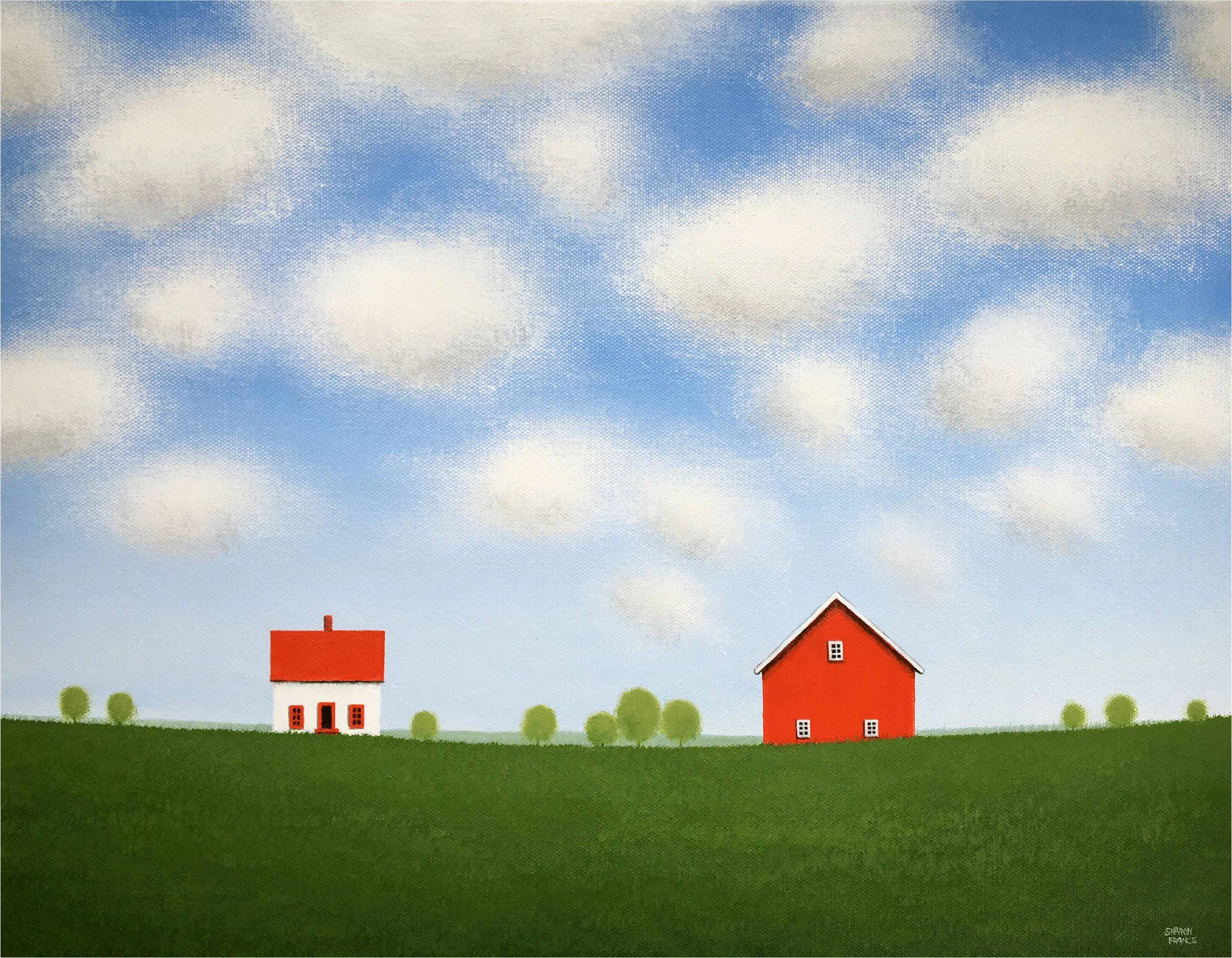 Under a Cloud Filled Summer Sky - Sharon France