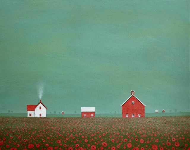 The Red Poppy Farm - Sharon France
