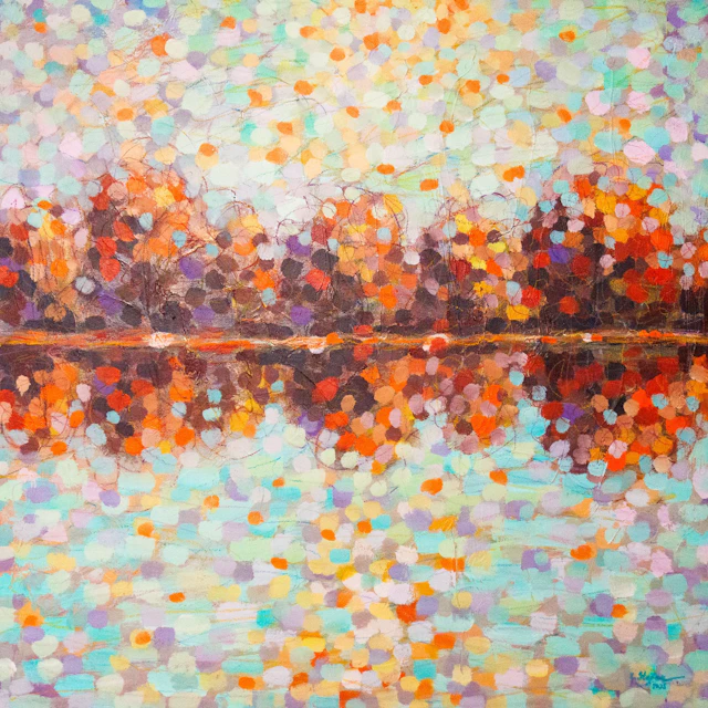 Ephemeral Autumn Mirror - Cristina Stefan
