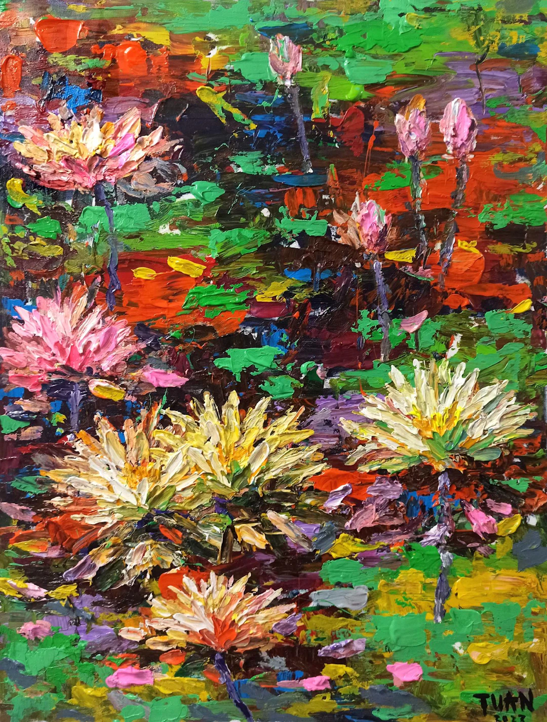 Water lily Flower of purity - LE ANH TUAN