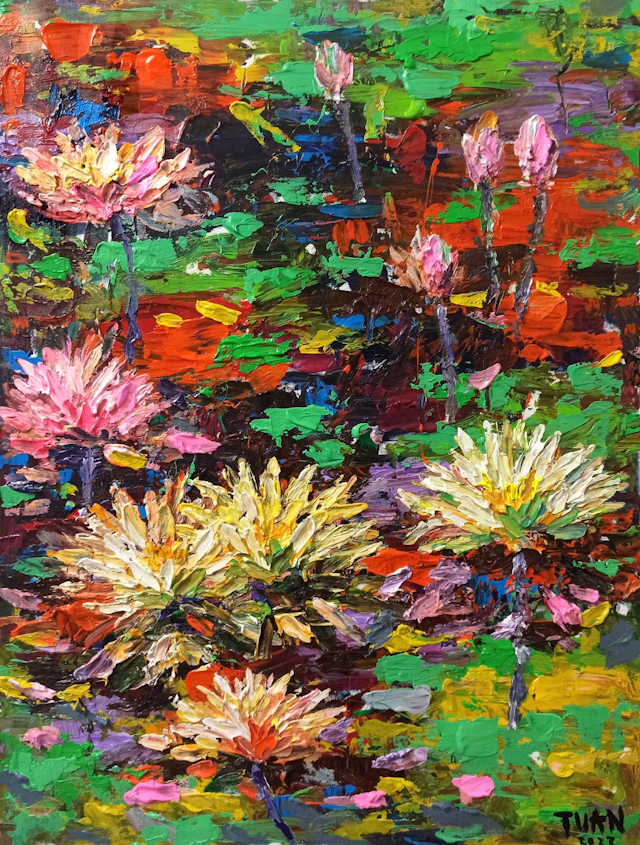 Water lily Flower of purity - LE ANH TUAN