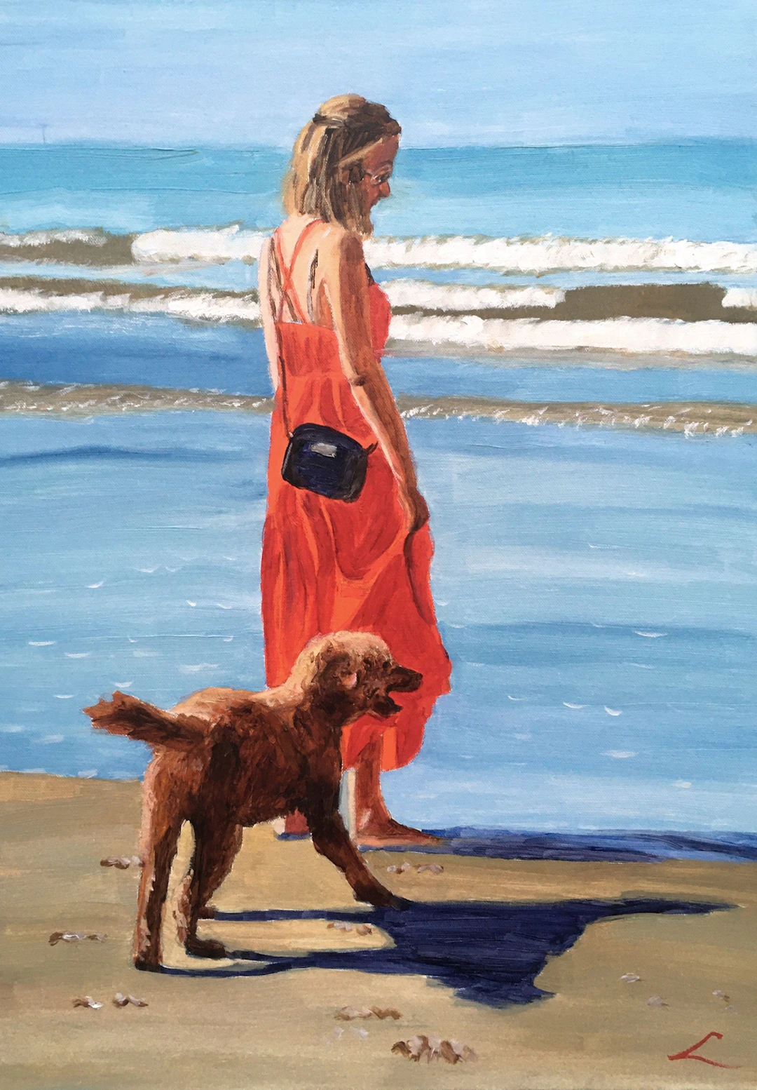 Enjoying the beach and sea 2 - Elena Sokolova