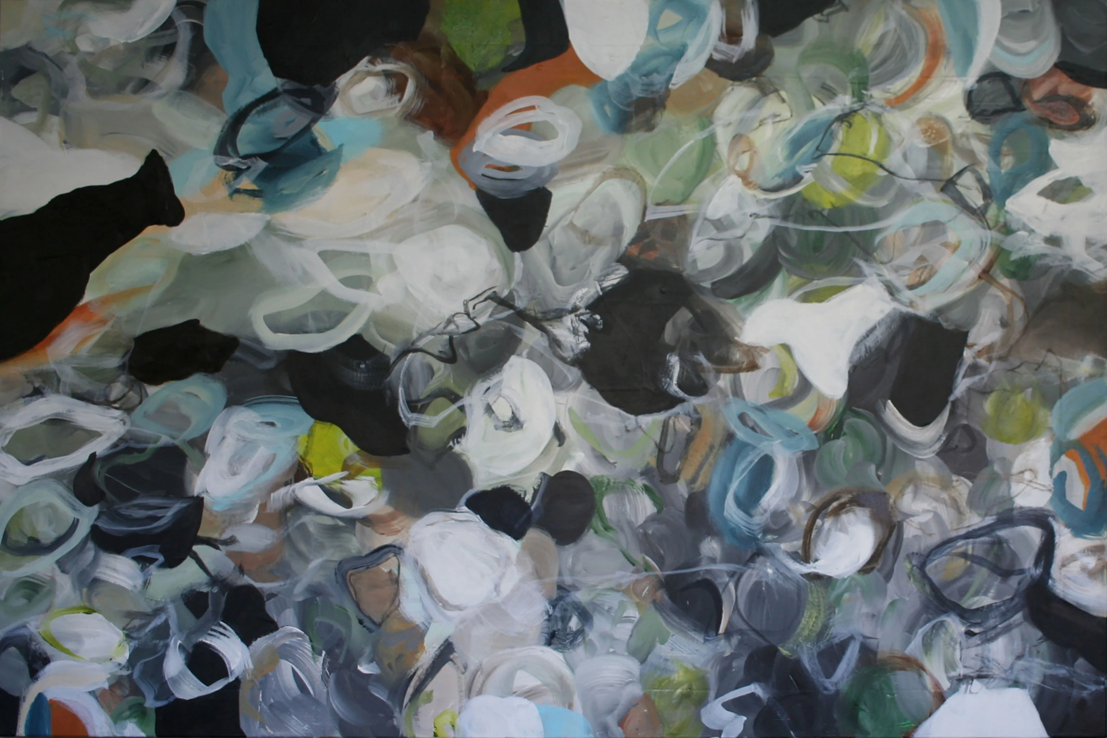 XXL WHISPERS OF NATURE 120 X 80 cm - Susan Wooler