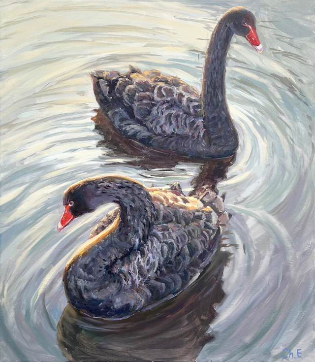 Black swans - Evgeny Chernyakovsky