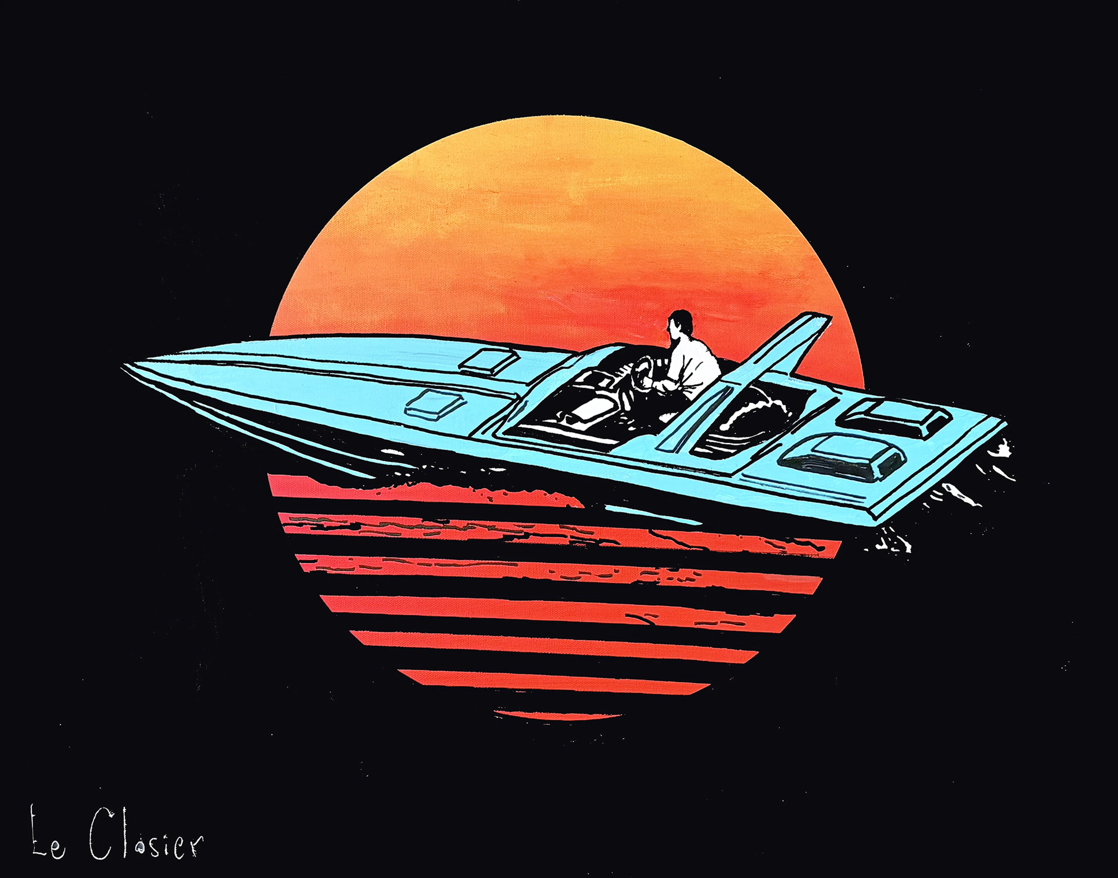 MIAMI SPEEDBOAT - Philippe Colpaert (Le Closier)