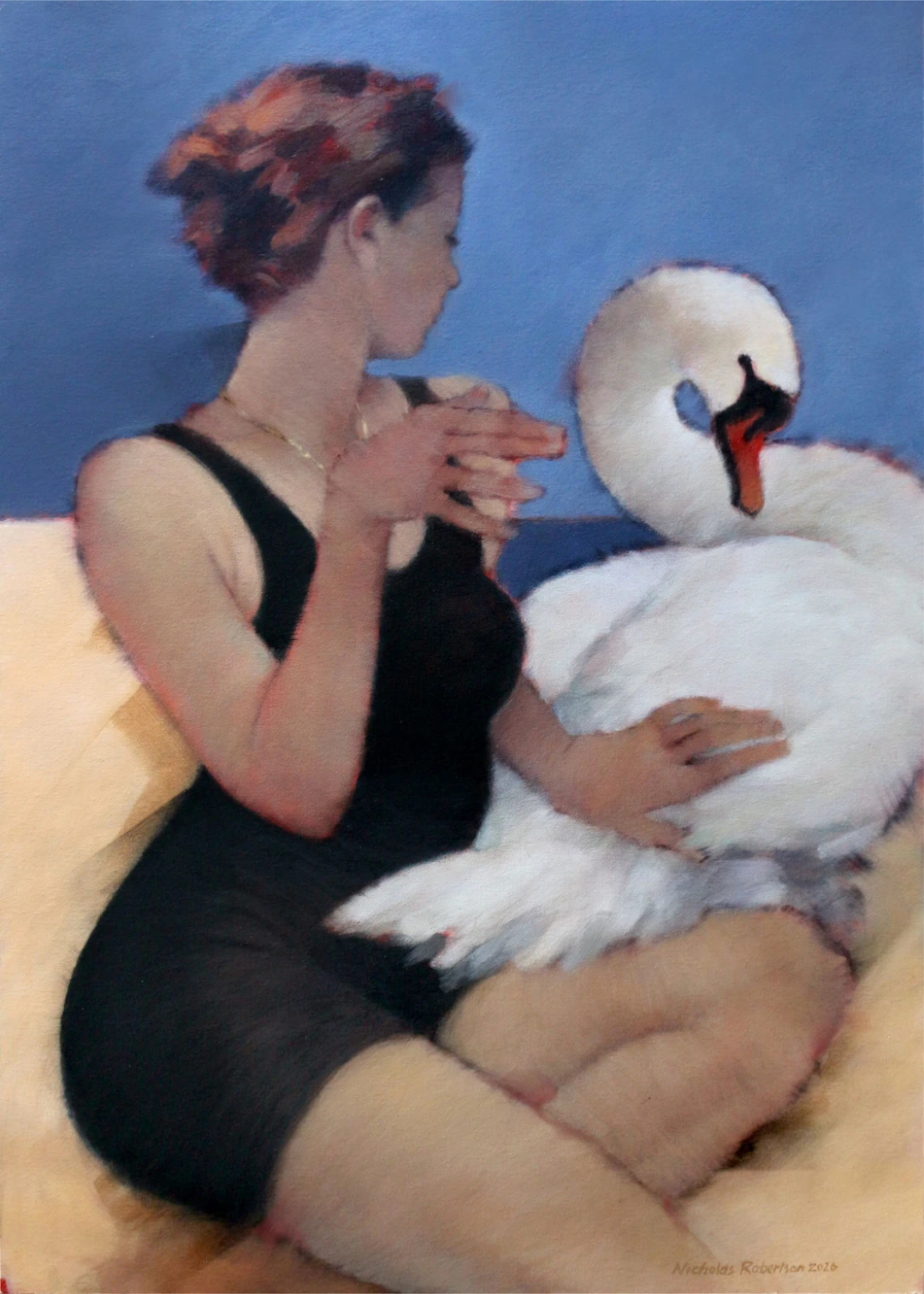 Leda and the Swan - Nicholas Robertson