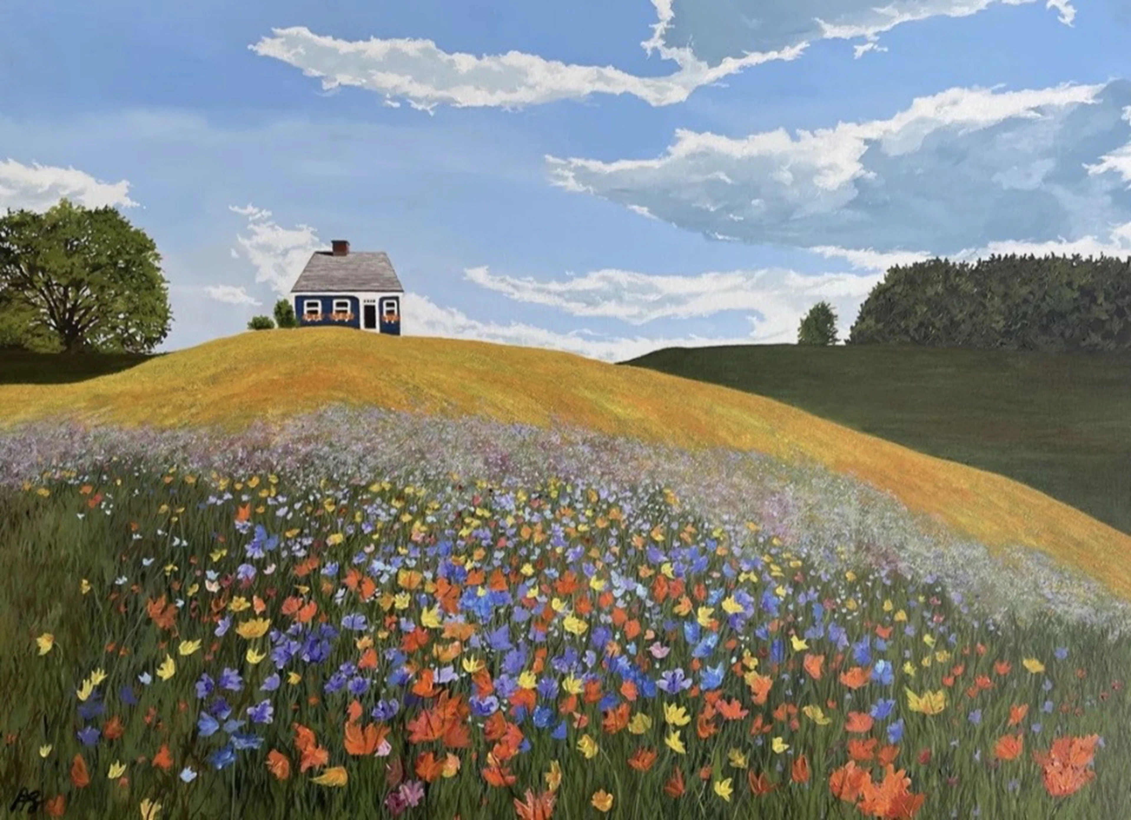 Cottage on the Hill - Anne Shaughnessy