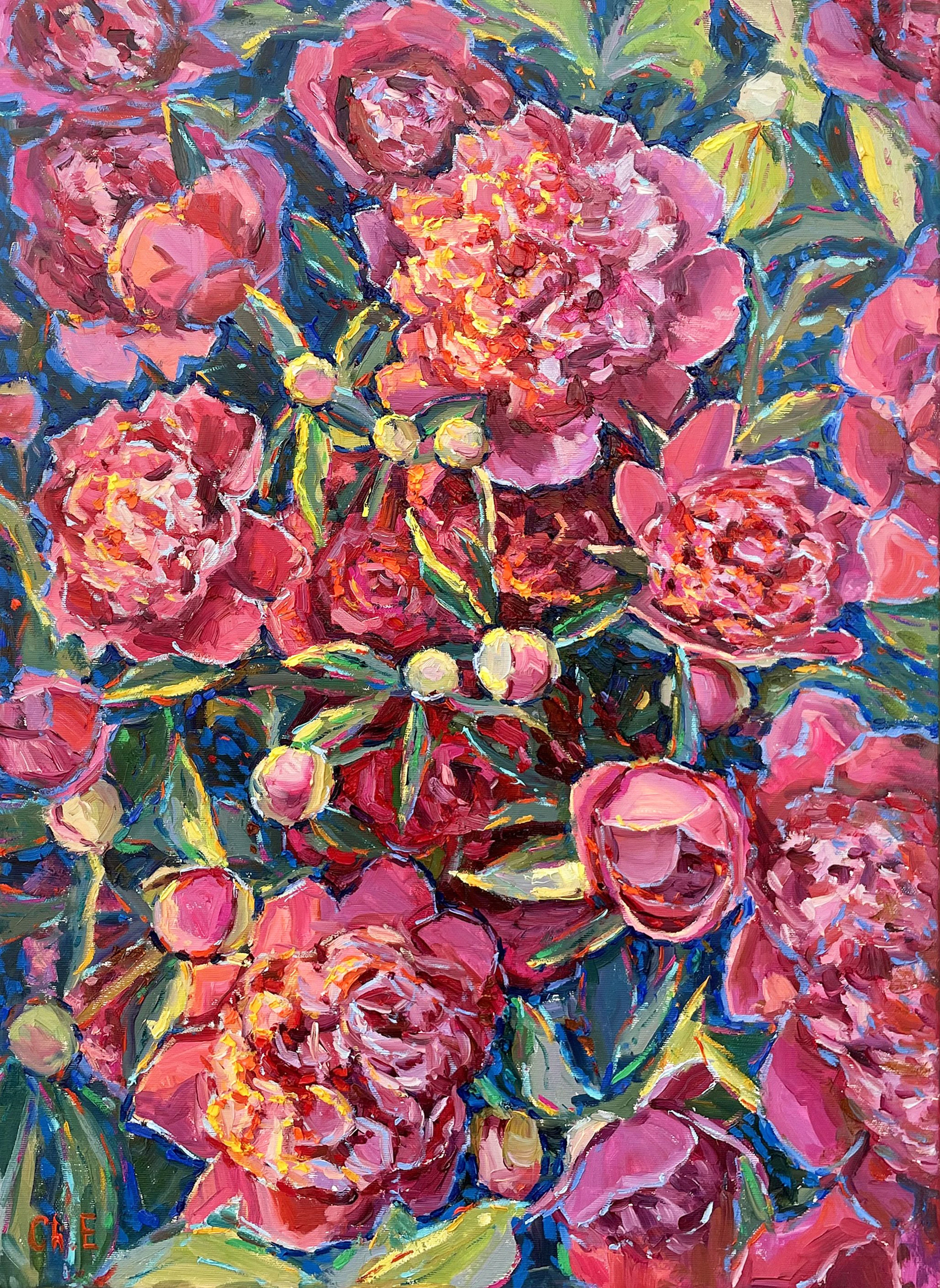 Peony Bush - Evgeny Chernyakovsky