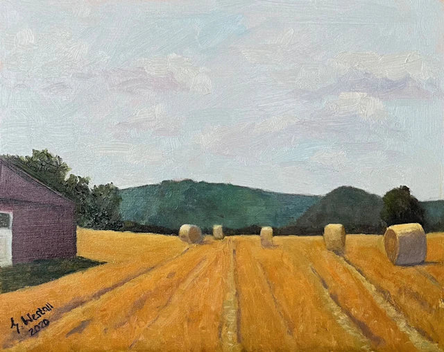 Straw bales - Gary Westall