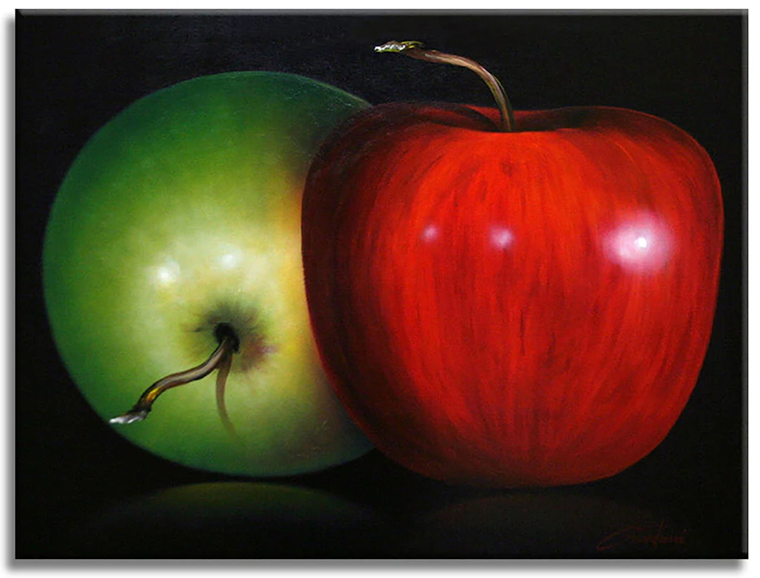 Two Apples - Gardani Art