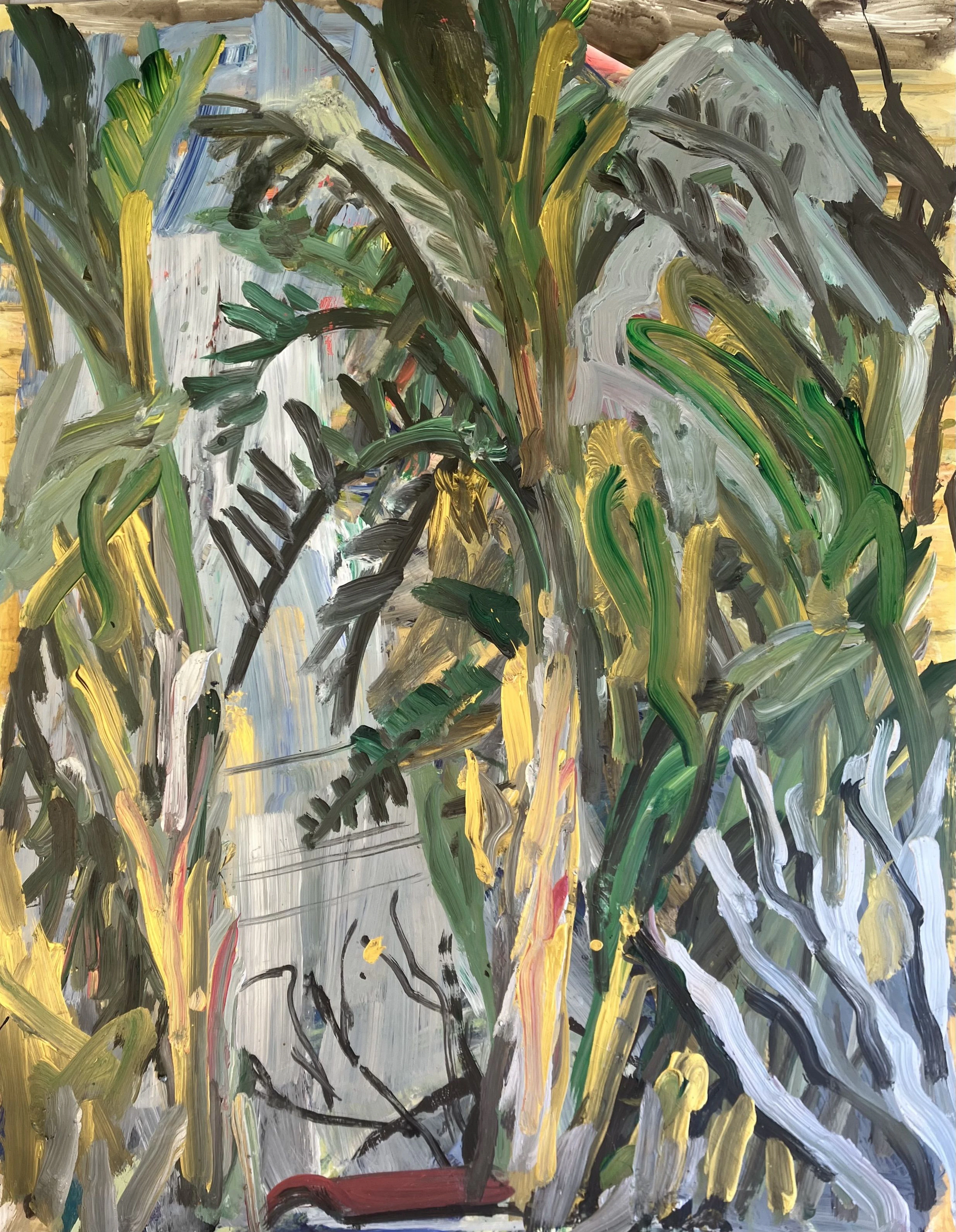 Backyard at Sunset - John Kilduff