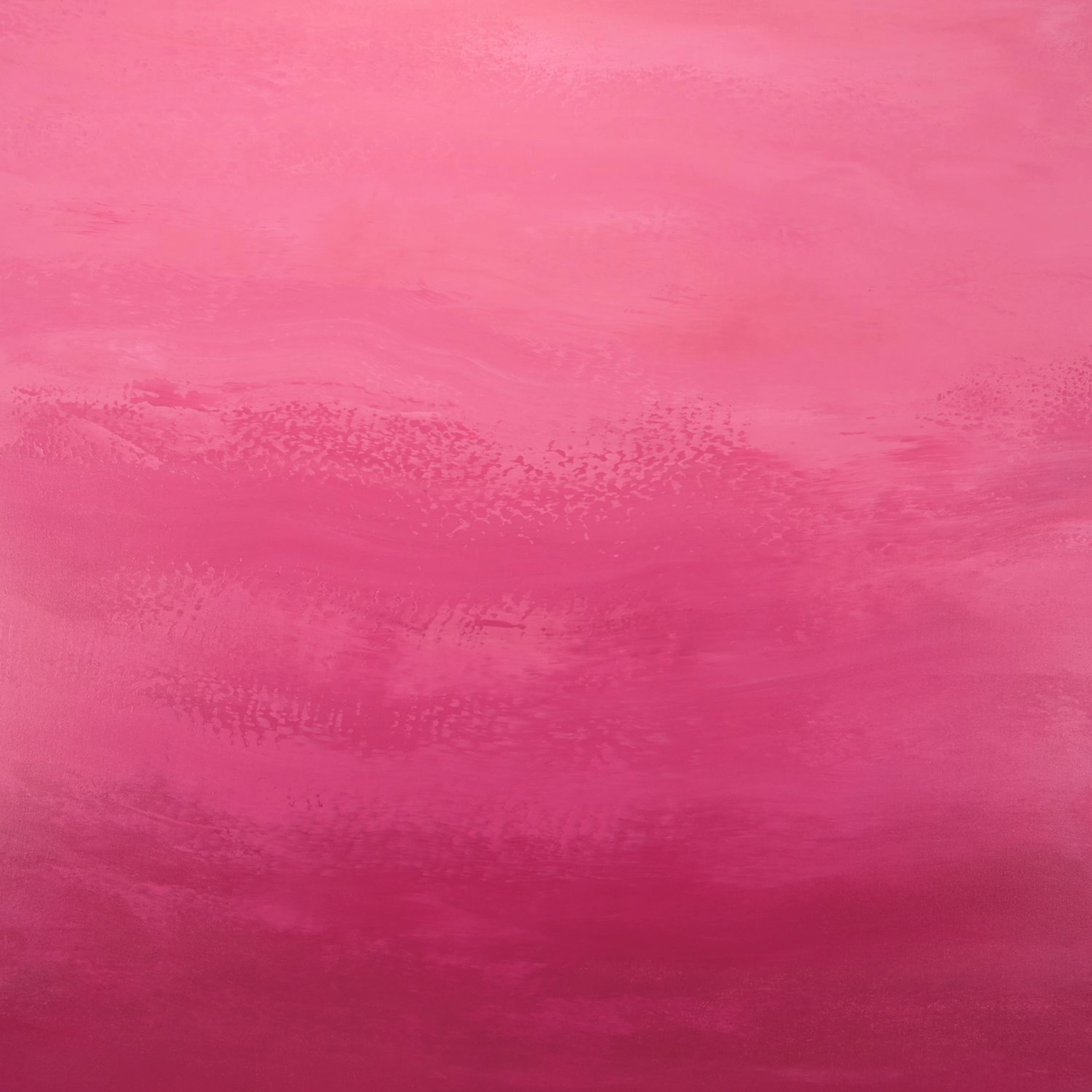 Hot Pink - Color Field Abstract - Suzanne Vaughan