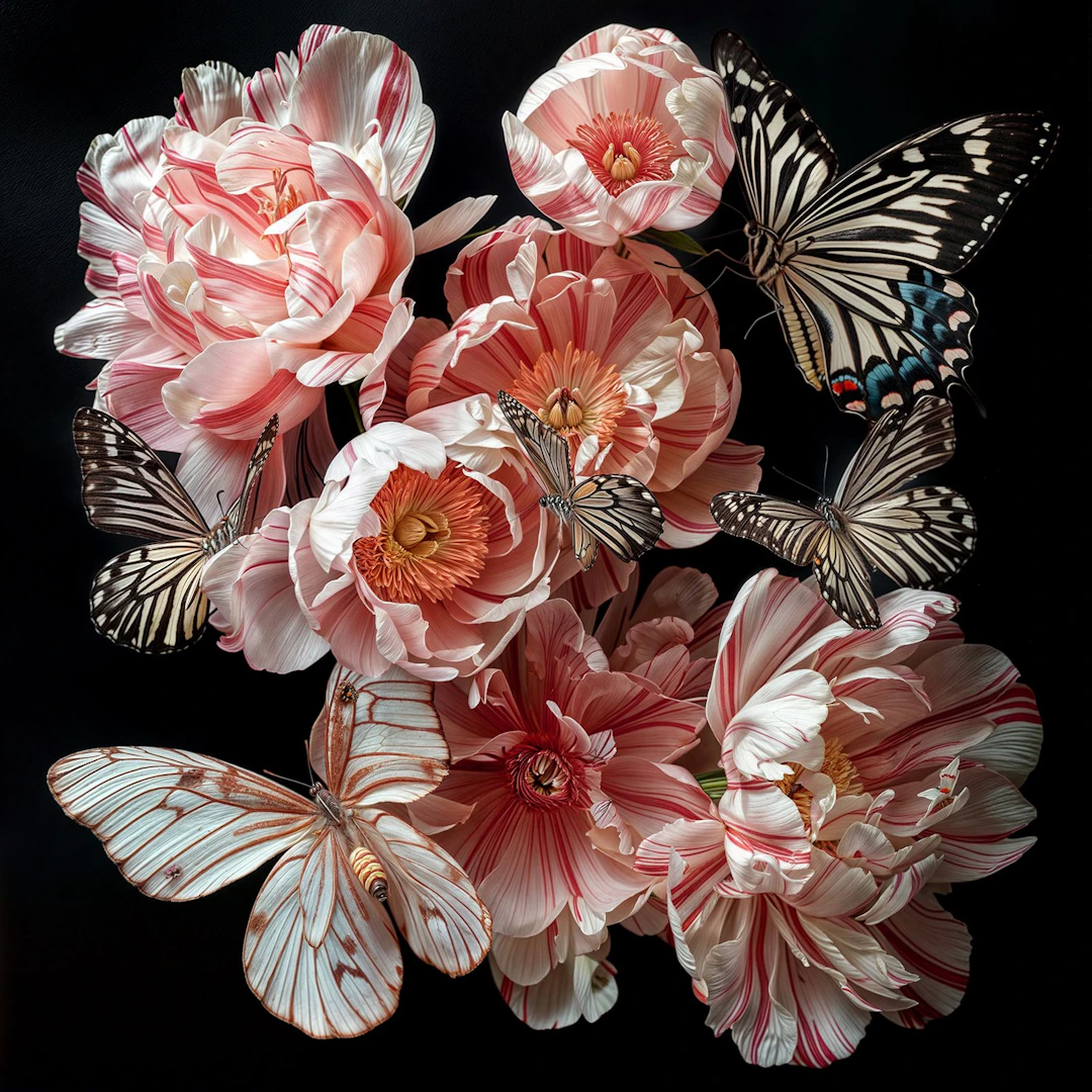 Butterfly Garden 1 - Michael Filonow