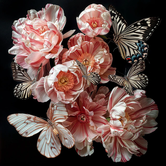 Butterfly Garden 1 - Michael Filonow