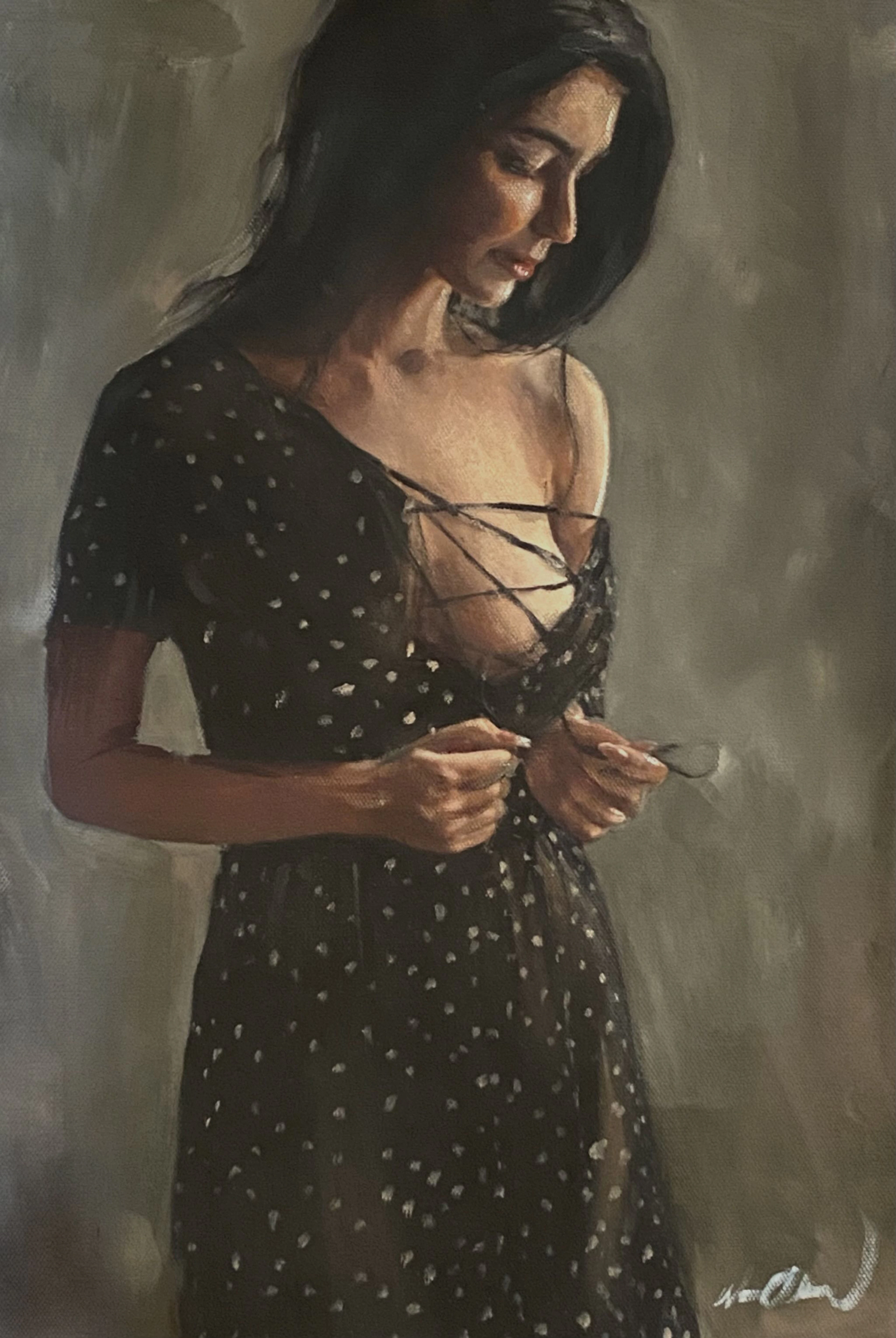 'Unfolding her Wings' - William Oxer F.R.S.A.