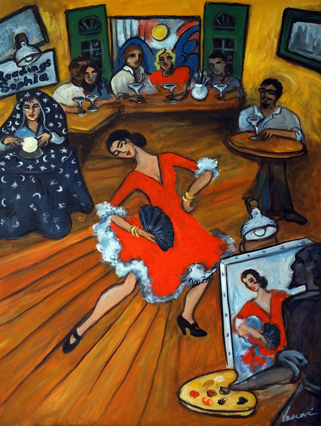 The Flamenco Dancer - Valerie Vescovi