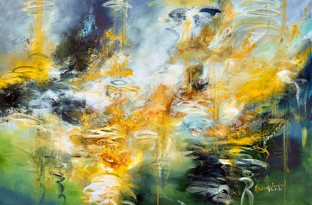 Golden Lilies of the Cenote - Andrada Anghel