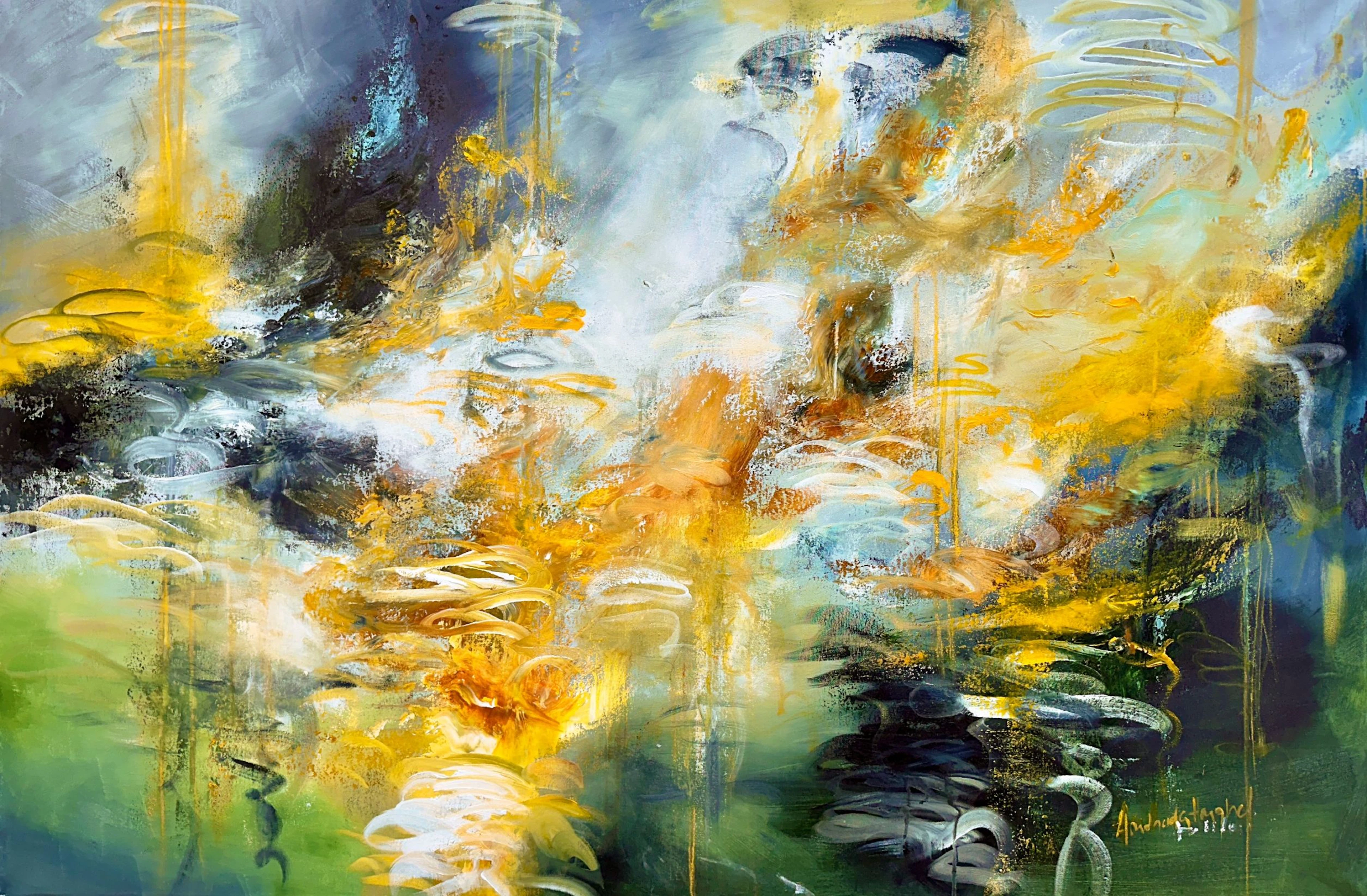 Golden Lilies of the Cenote - Andrada Anghel