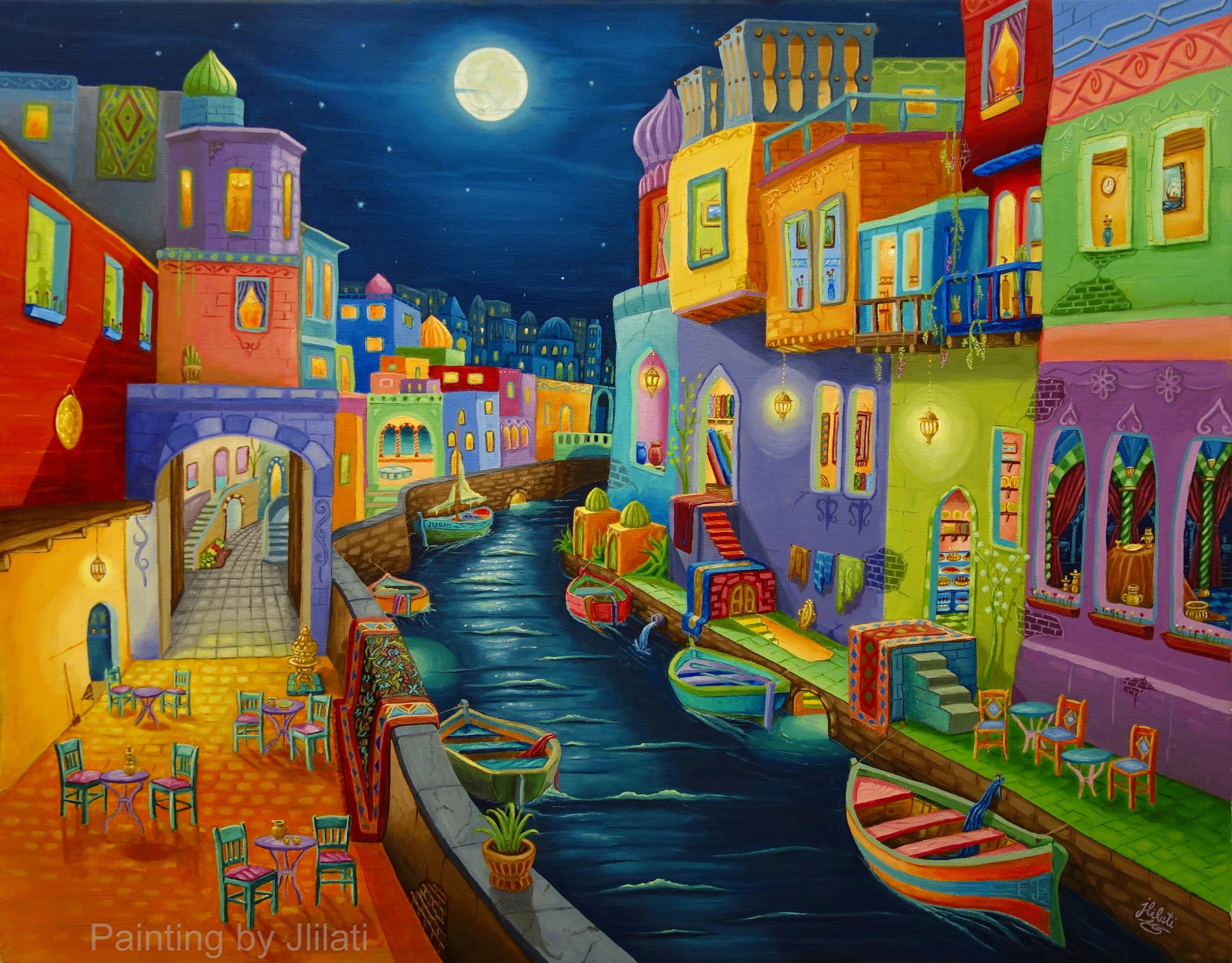 Thousand & one nights Arabian night - Esam Jlilati