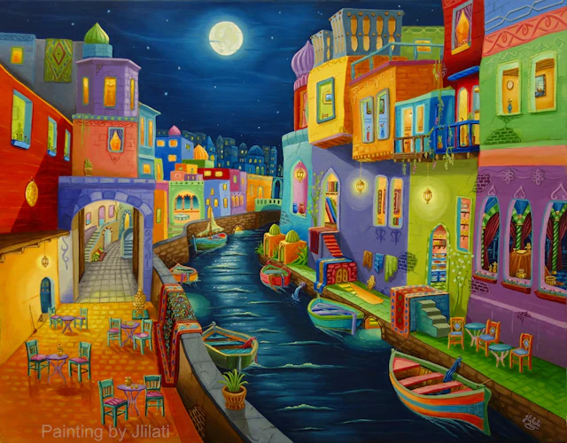 Thousand & one nights Arabian night - Esam Jlilati