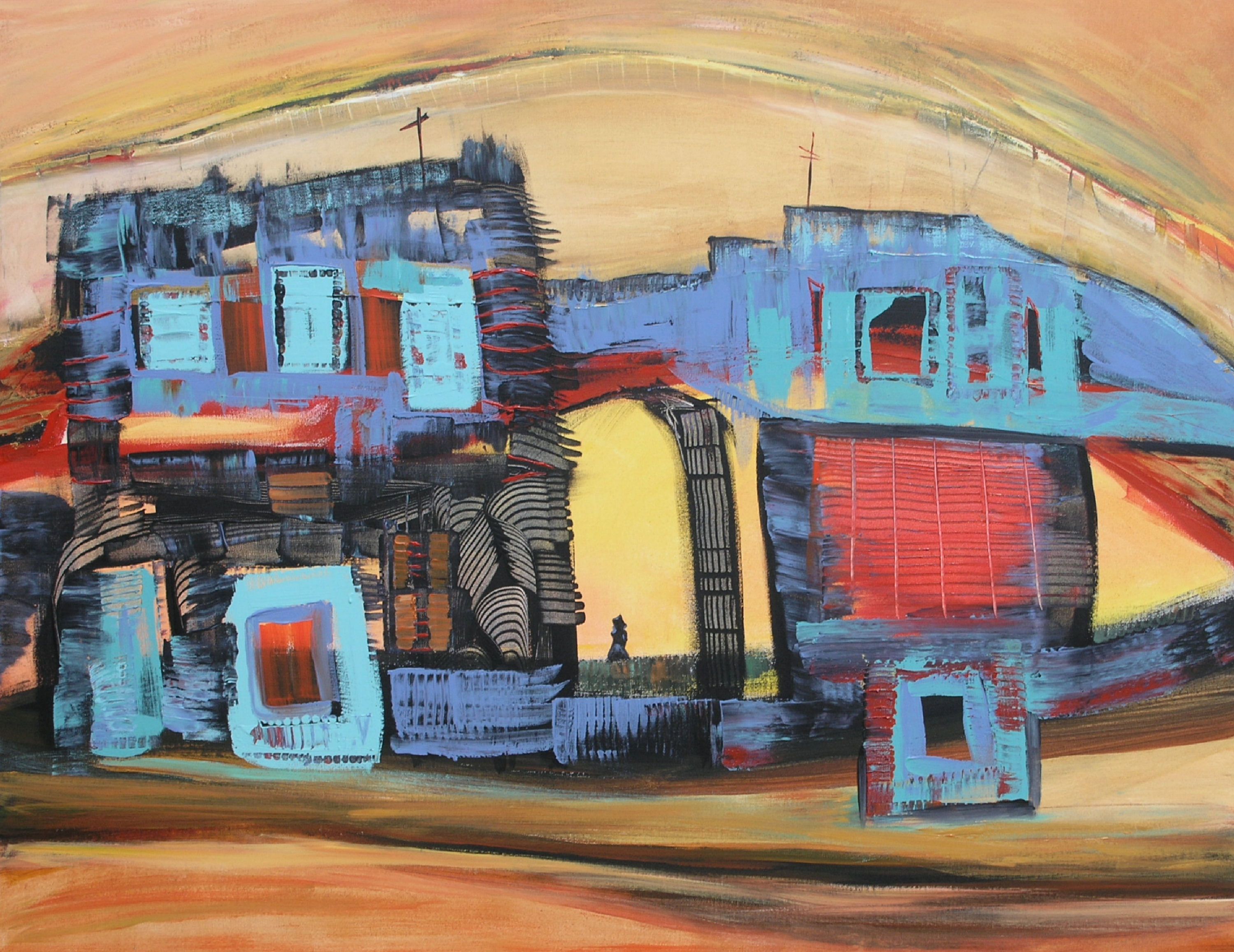 Echoes of the Neon Manor - Loretta Kaltenhauser