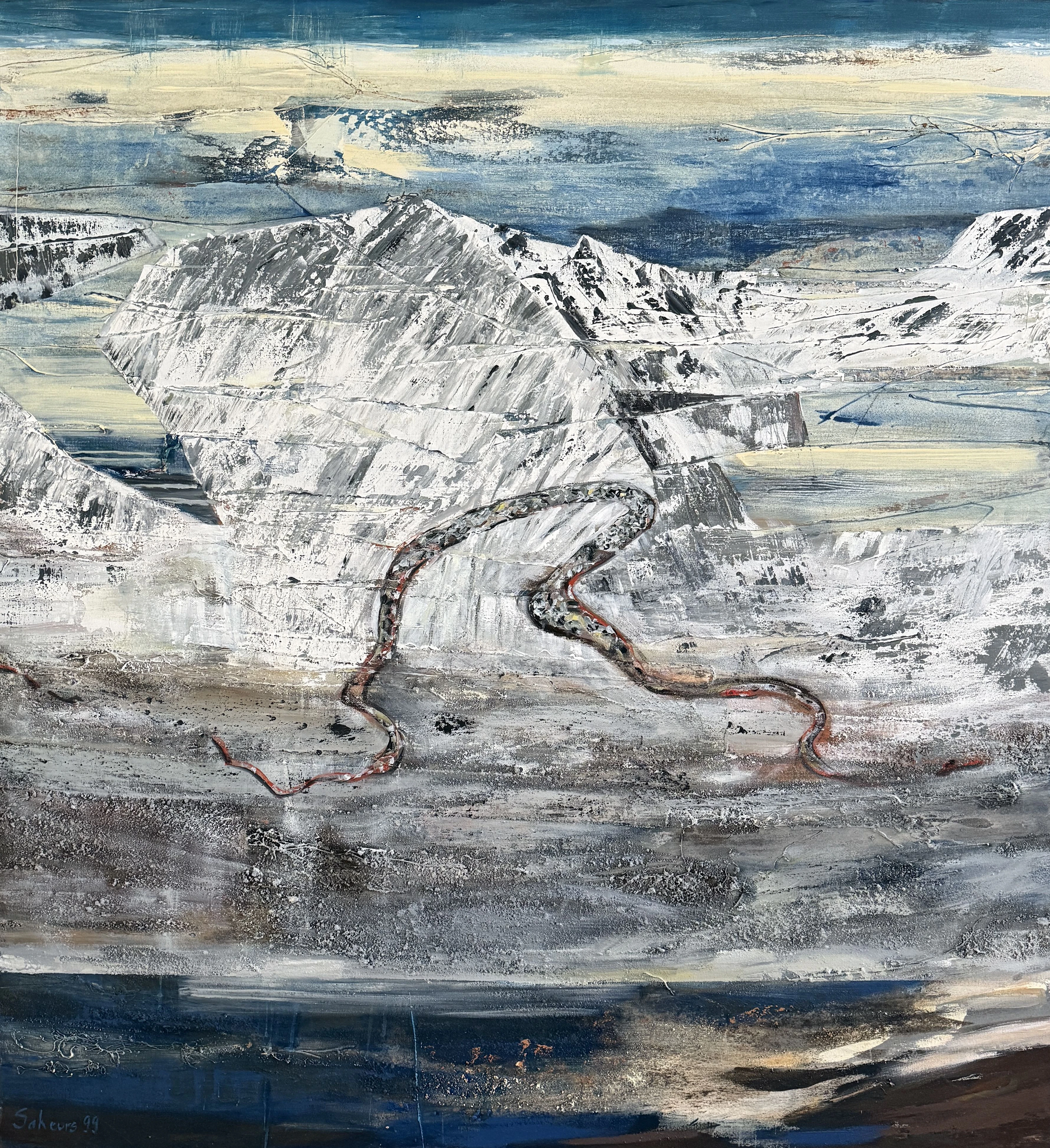 Ancient Wave (Stigmatic Fold) - Eliane Saheurs