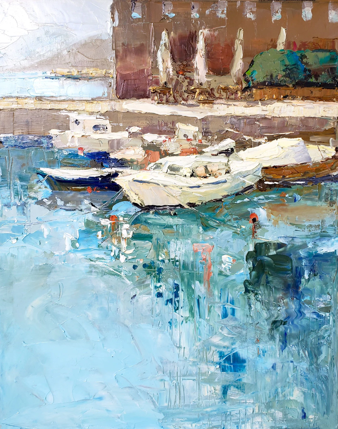 Boats. Morning. - Irina Alexandrina