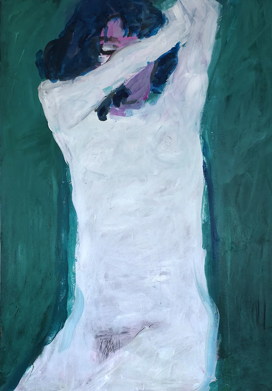 White nude - Barbara Kroll