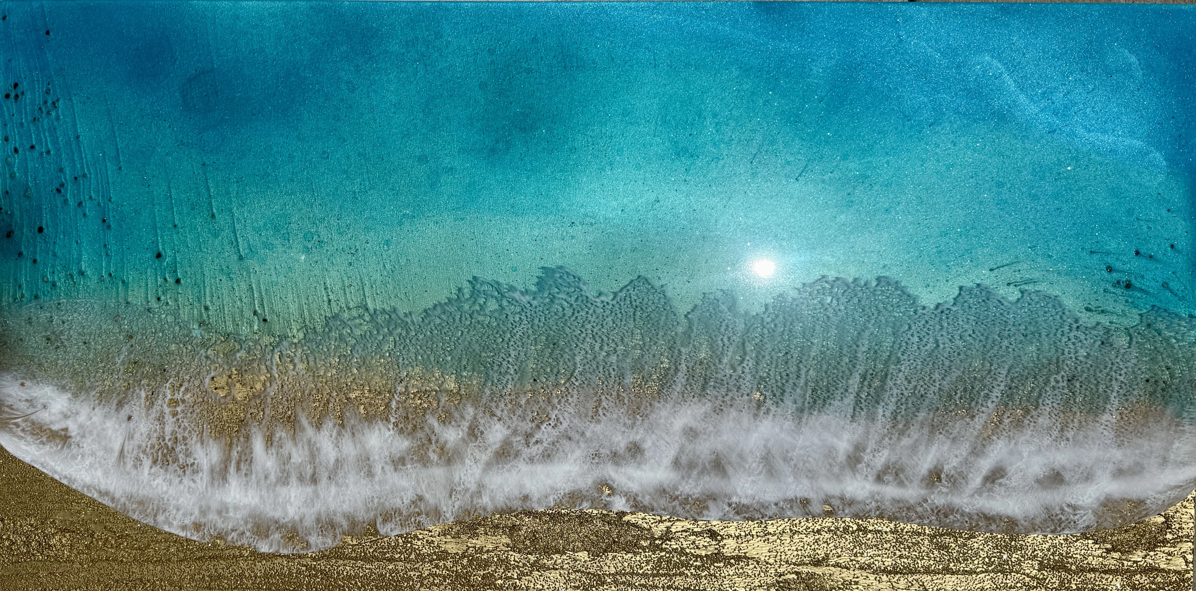 Gold Glimmers Of Hope - Ana Hefco