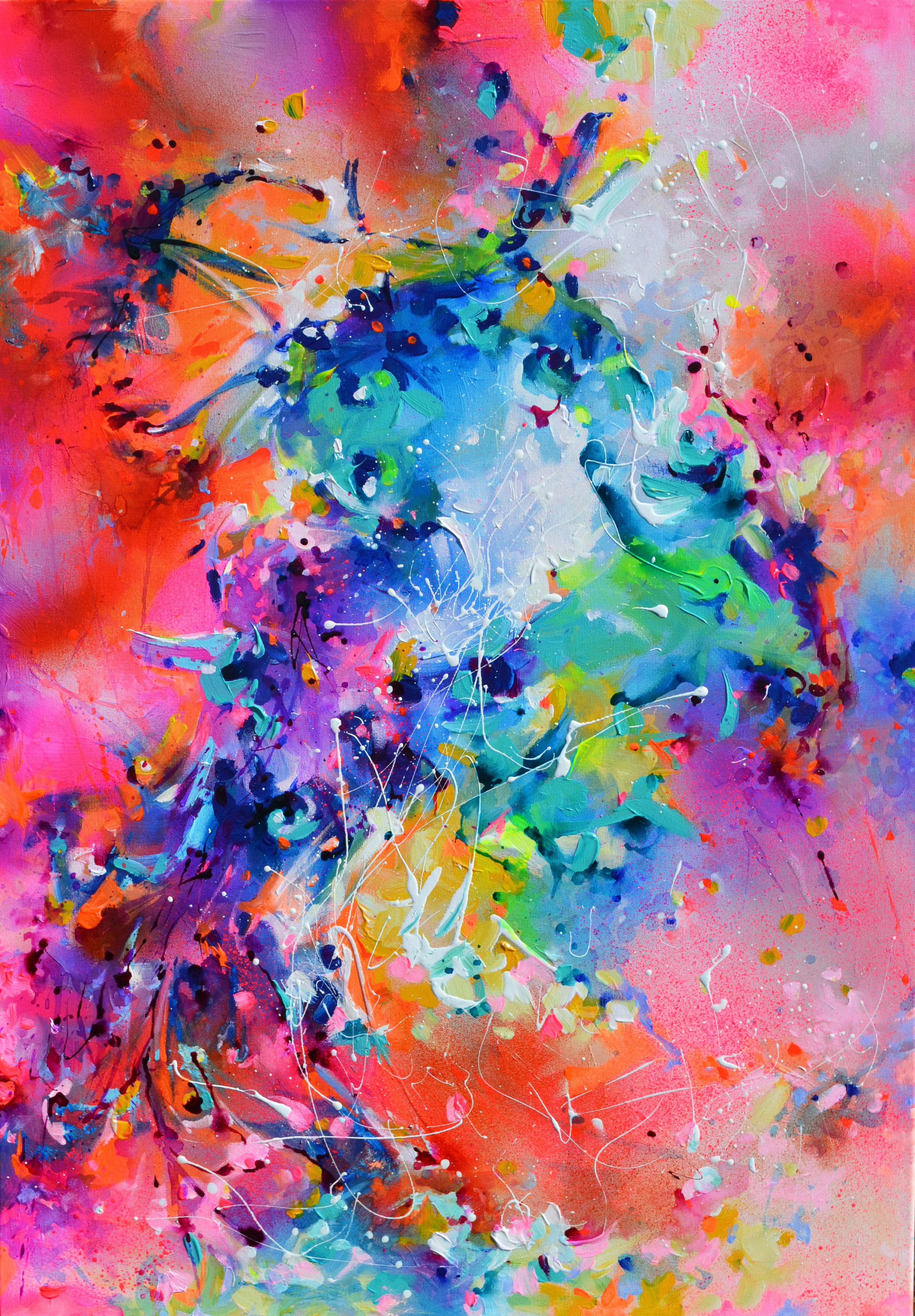 Colorful Abstract Reef Oasis - Soos Roxana Gabriela