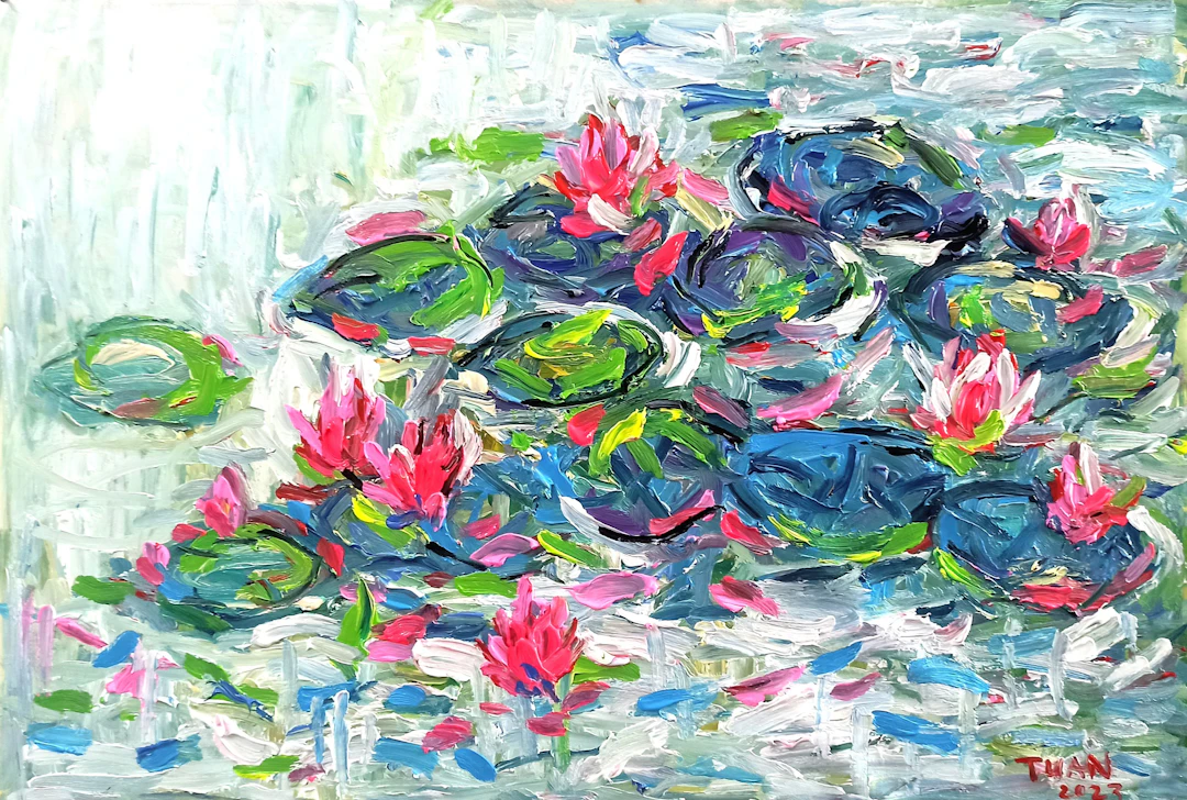 Water lilies - LE ANH TUAN